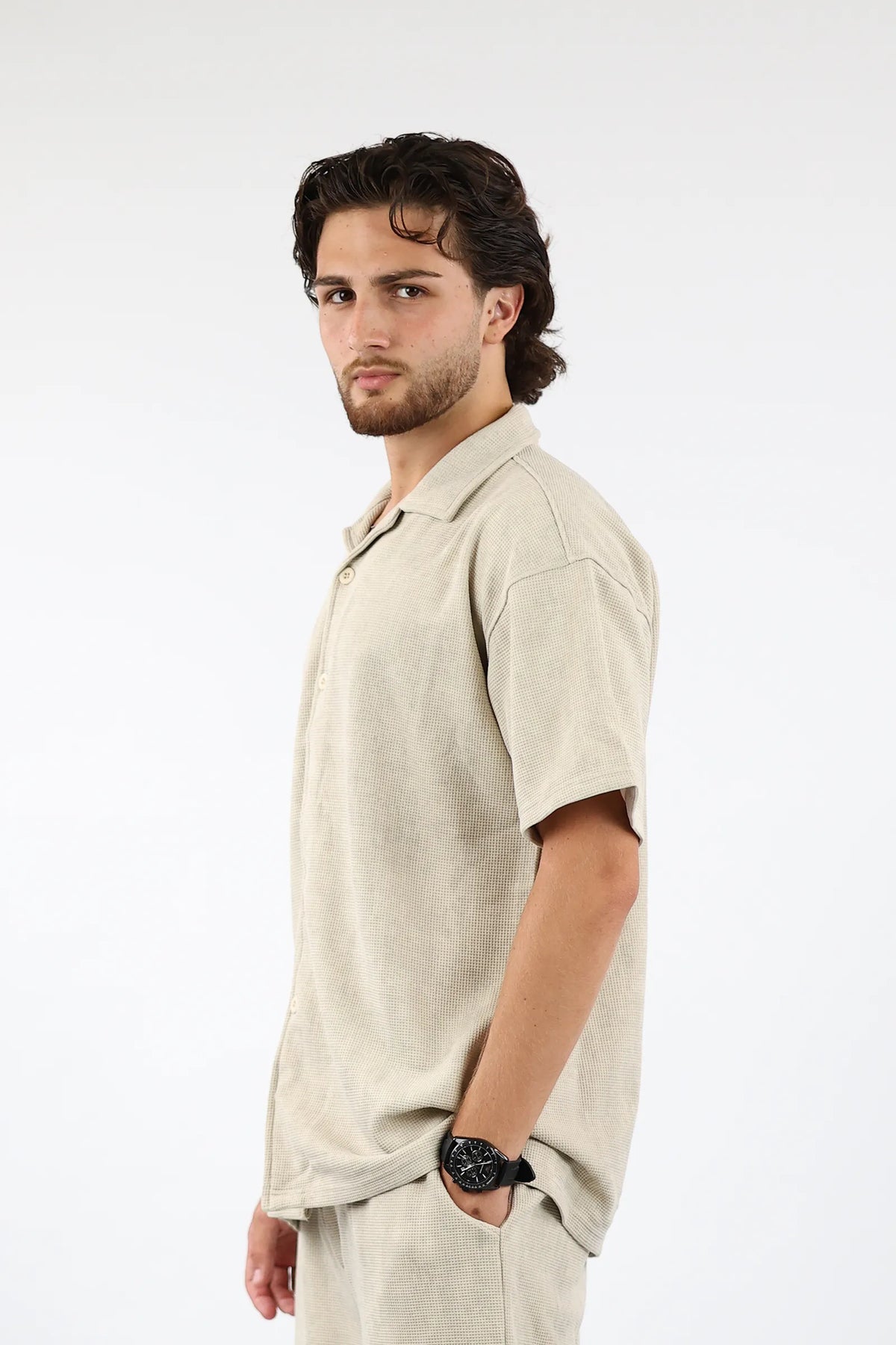 Kemishe cuban collar