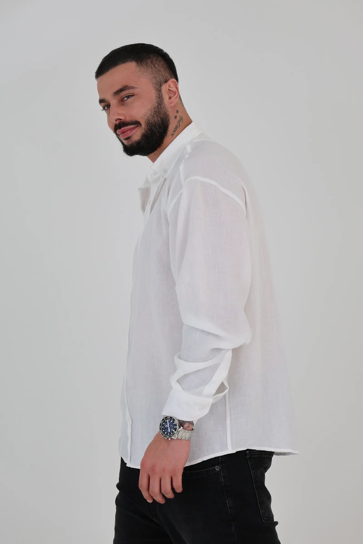 Kemishe linen button-down