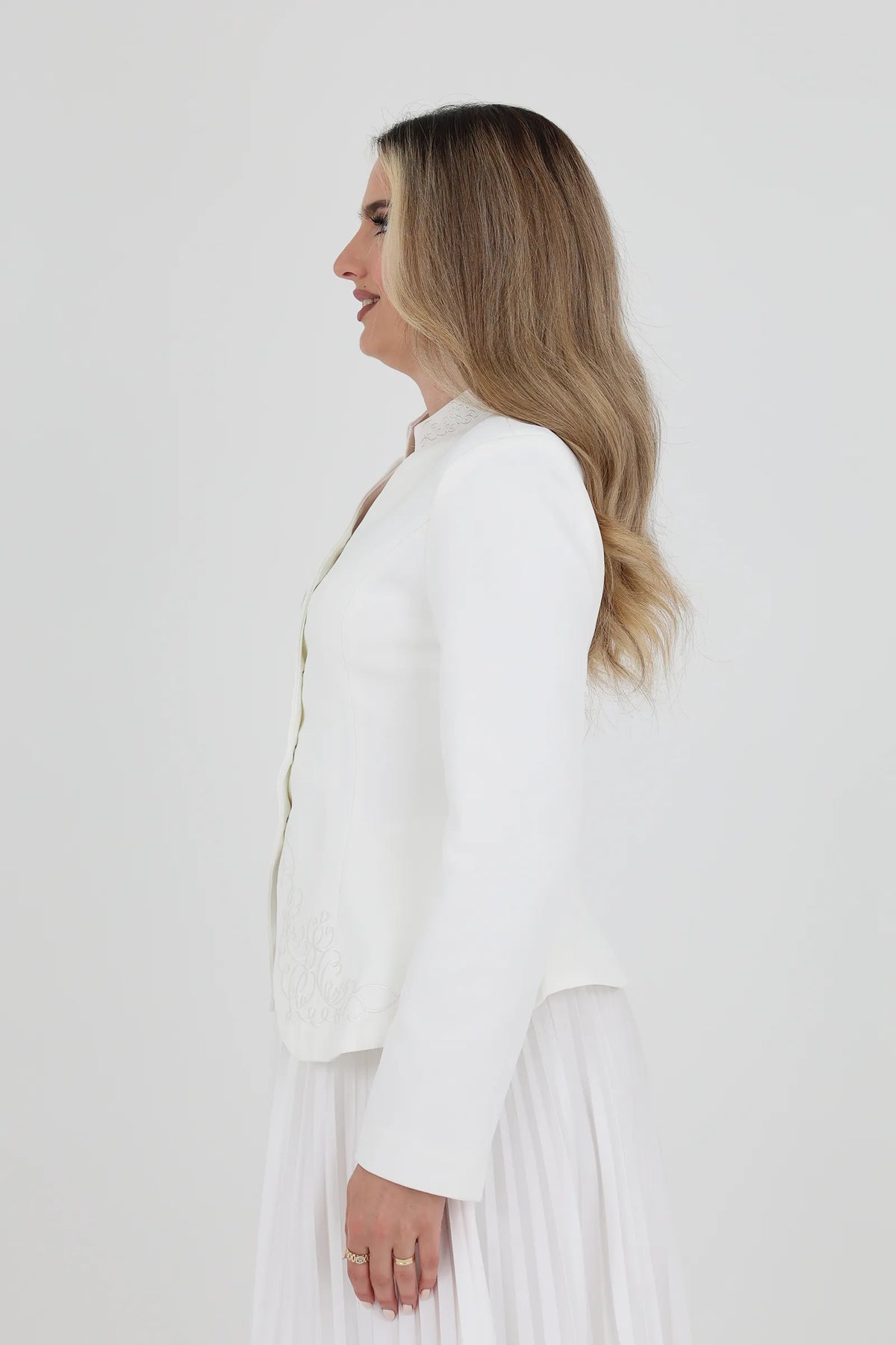 Set flowy pleated