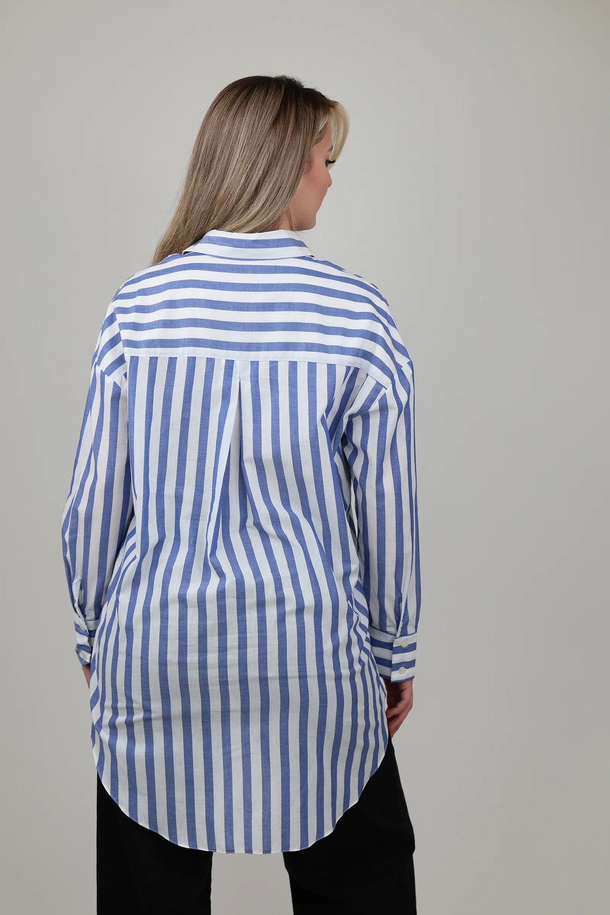 Kemishe striped boyfriend
