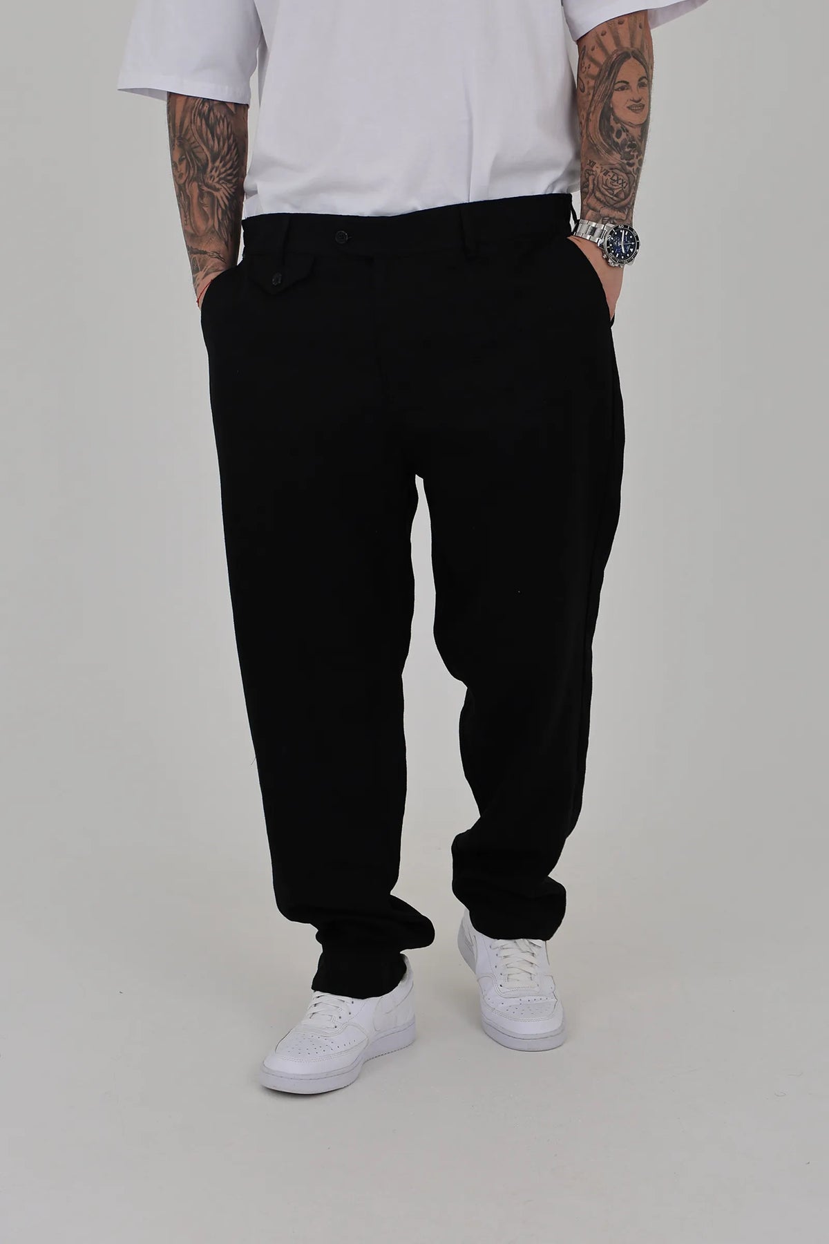 Pantallona linen chinos