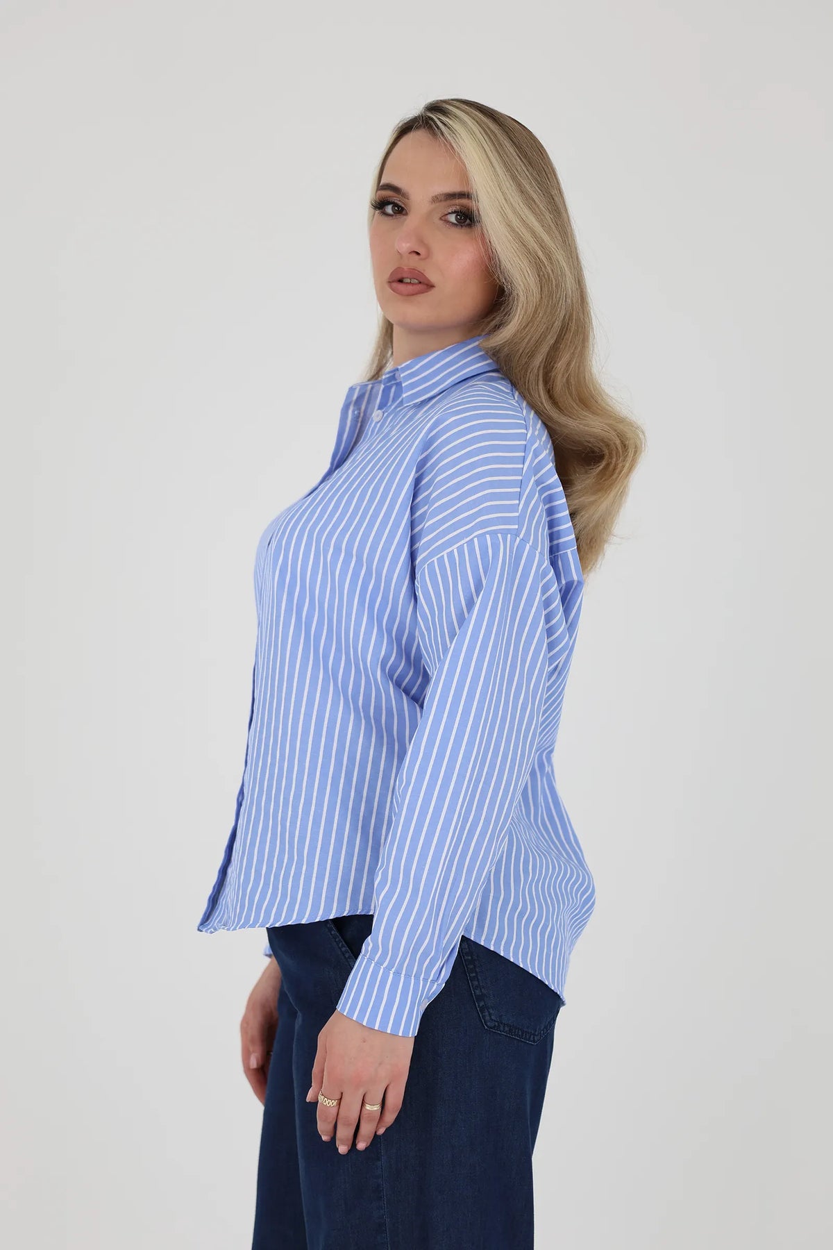 Kemishe striped long sleeve