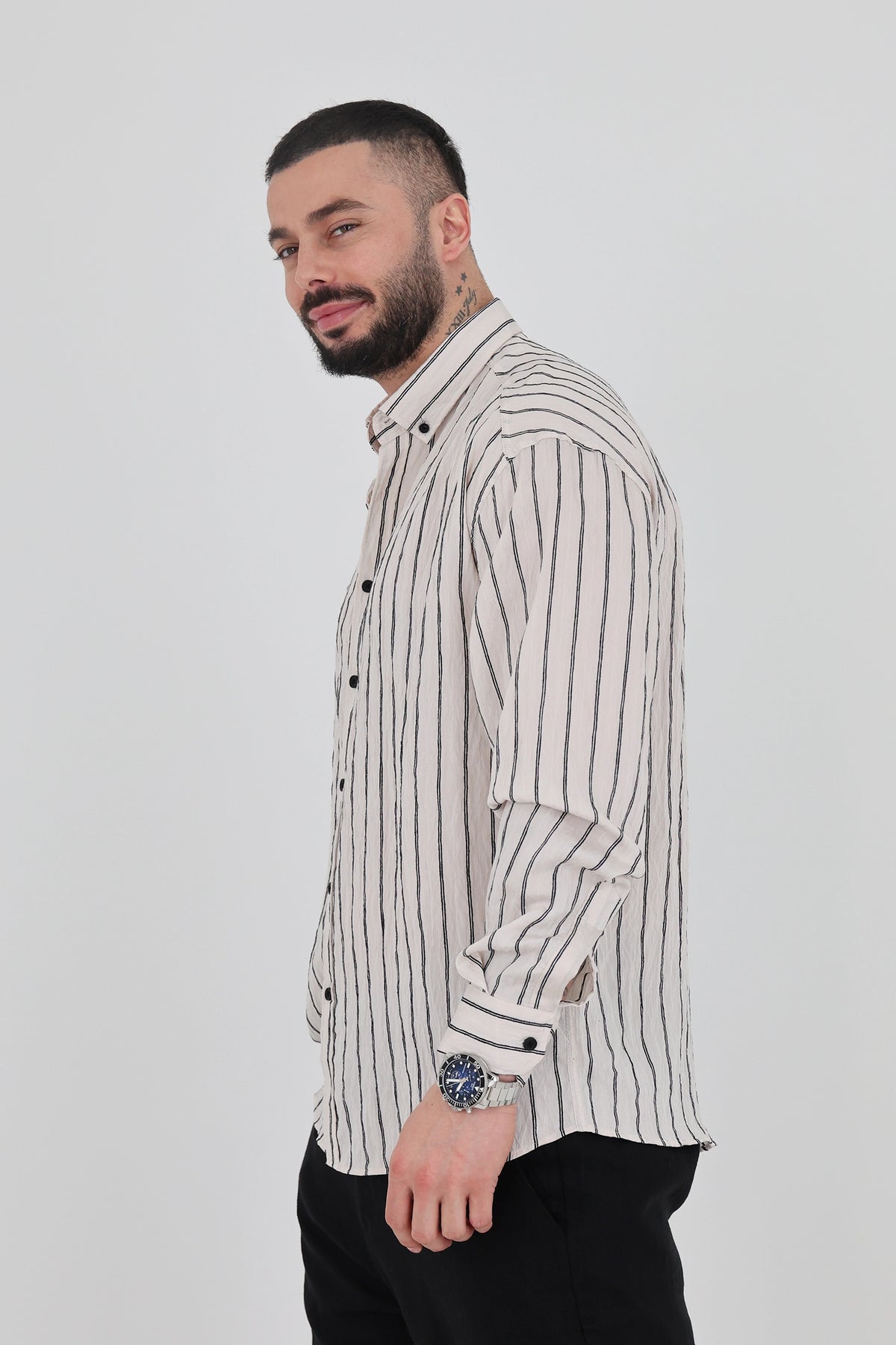 Kemishe pinstripe