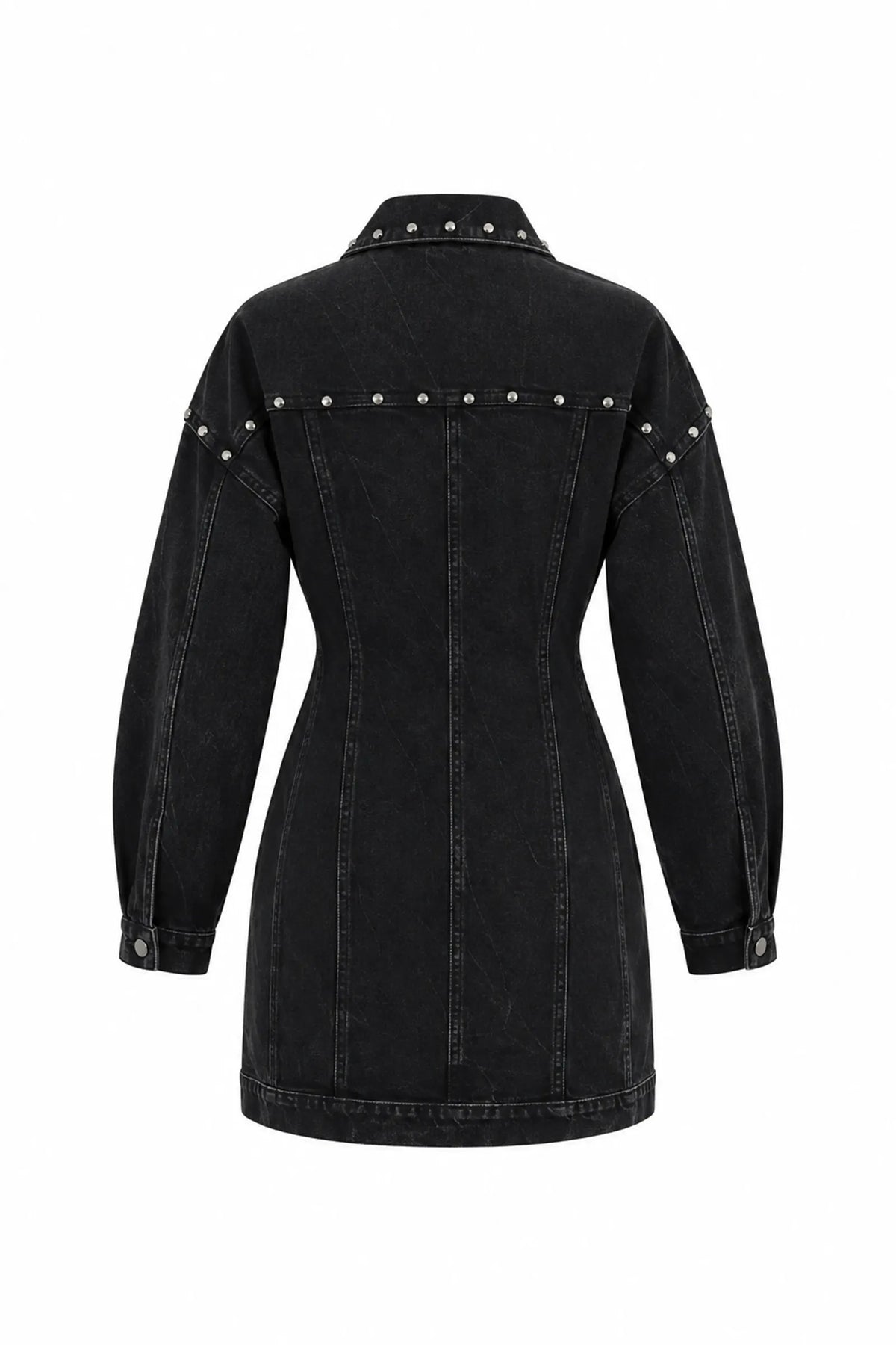 Fustan mini shirtdress
