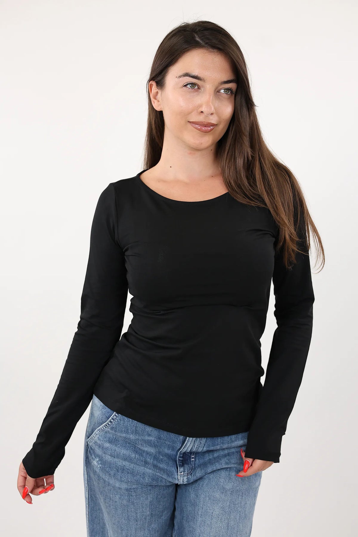 Bluze o neck