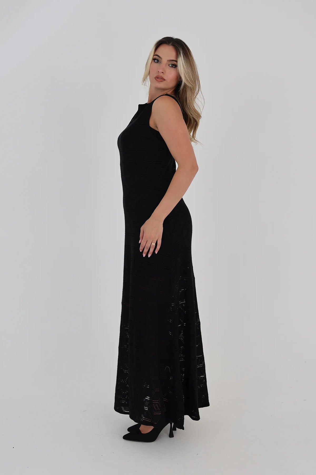 Fustan knit maxi