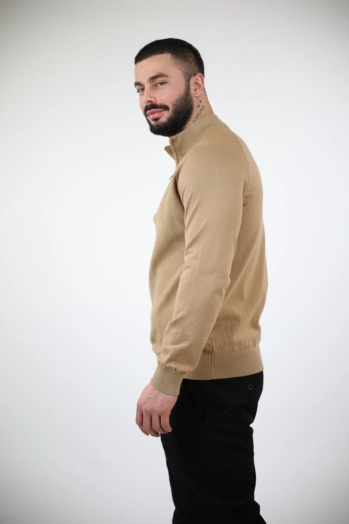 Xhemper zip top knit