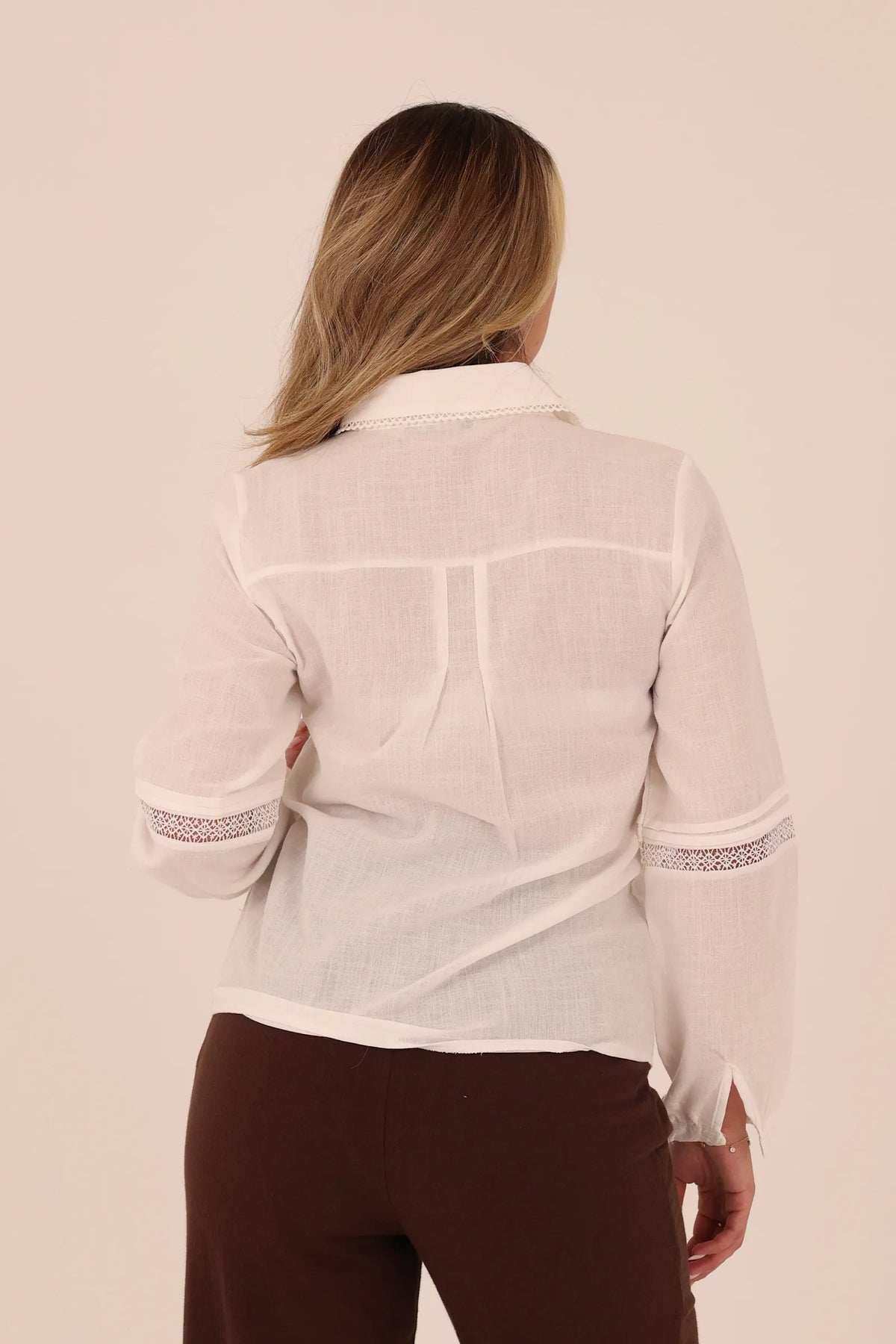 Kemishe lace panel