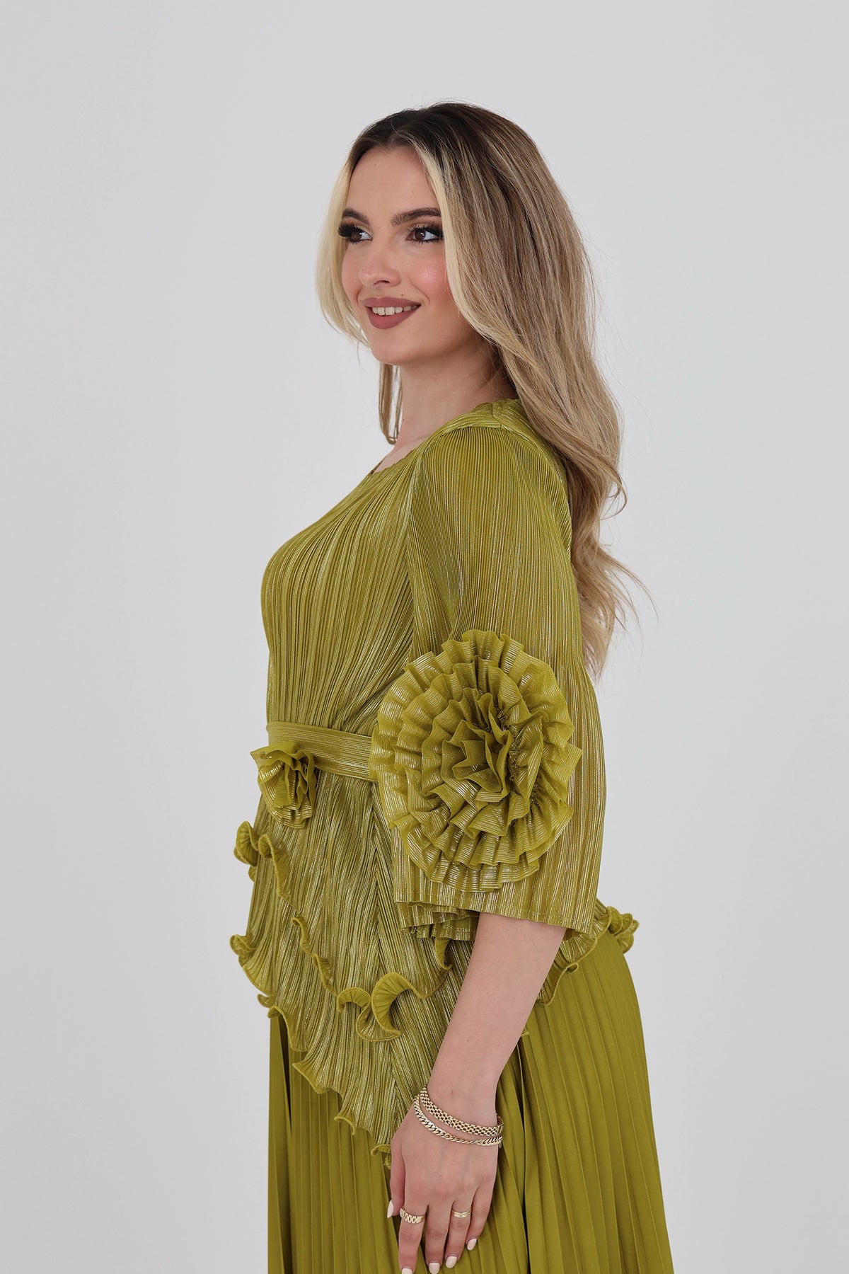 Set pleated co-ord