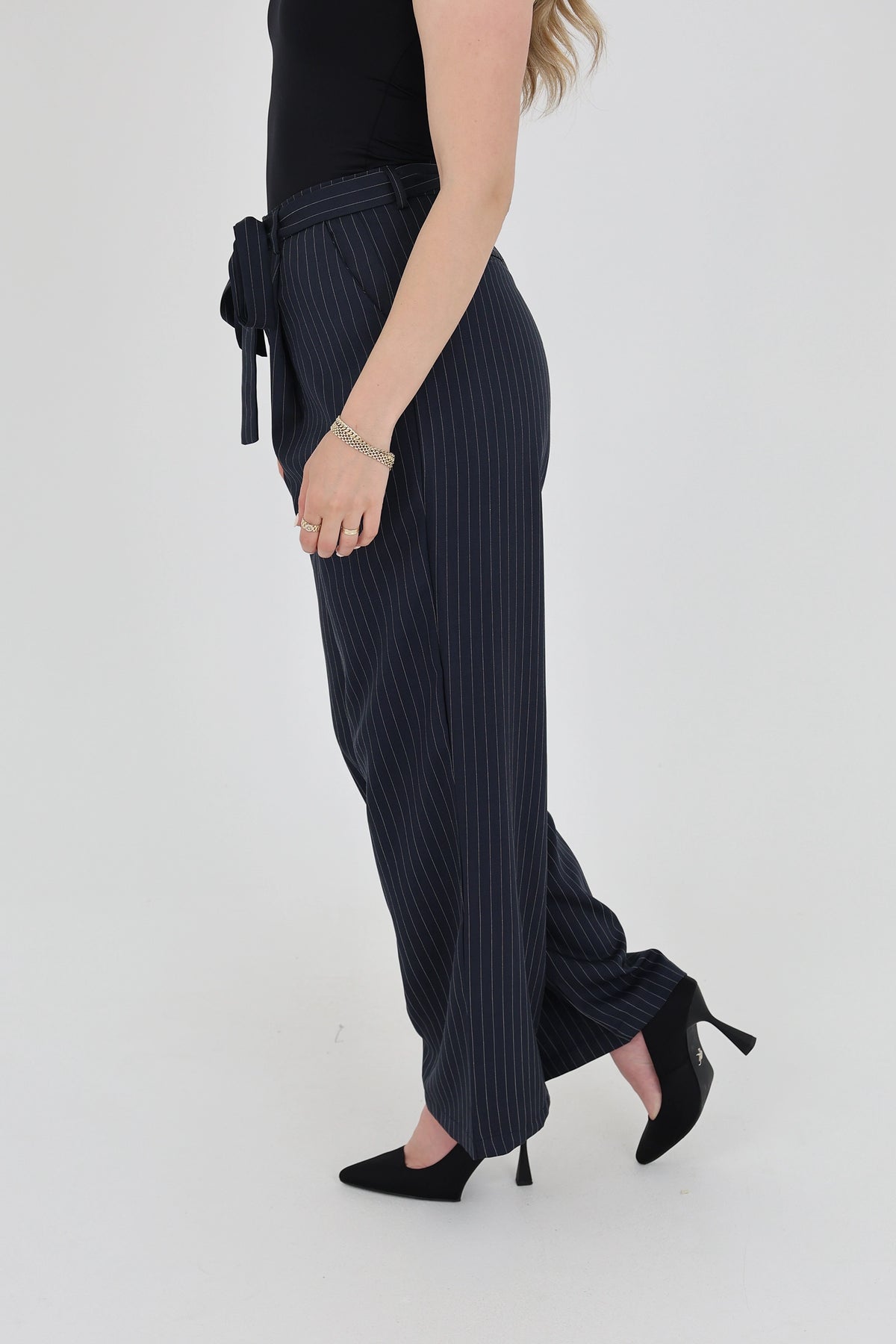 Pantallona tie waist