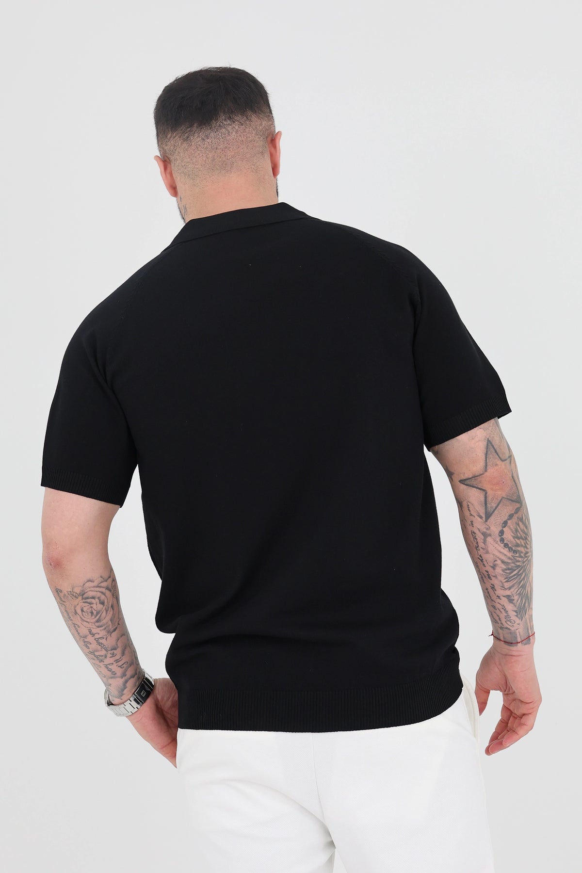 Maice open collar