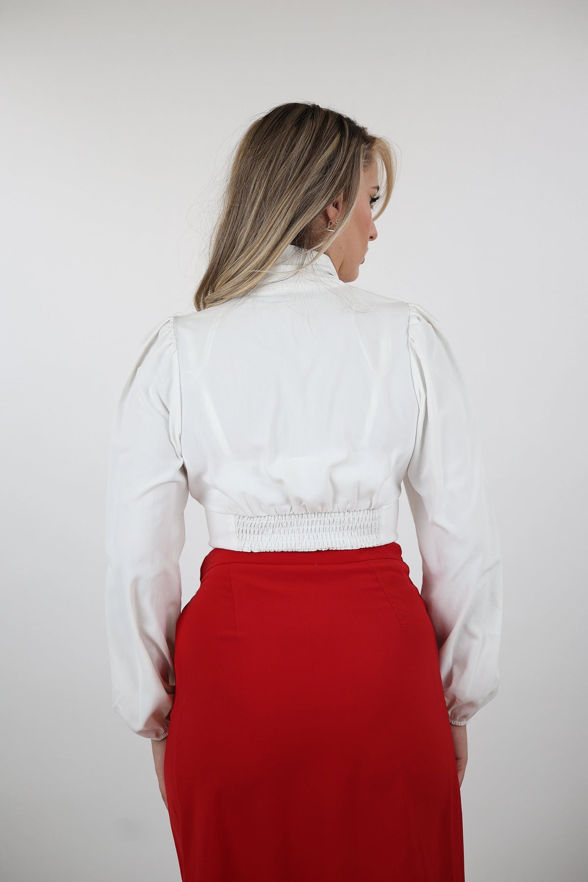 Kemishe shirred waist