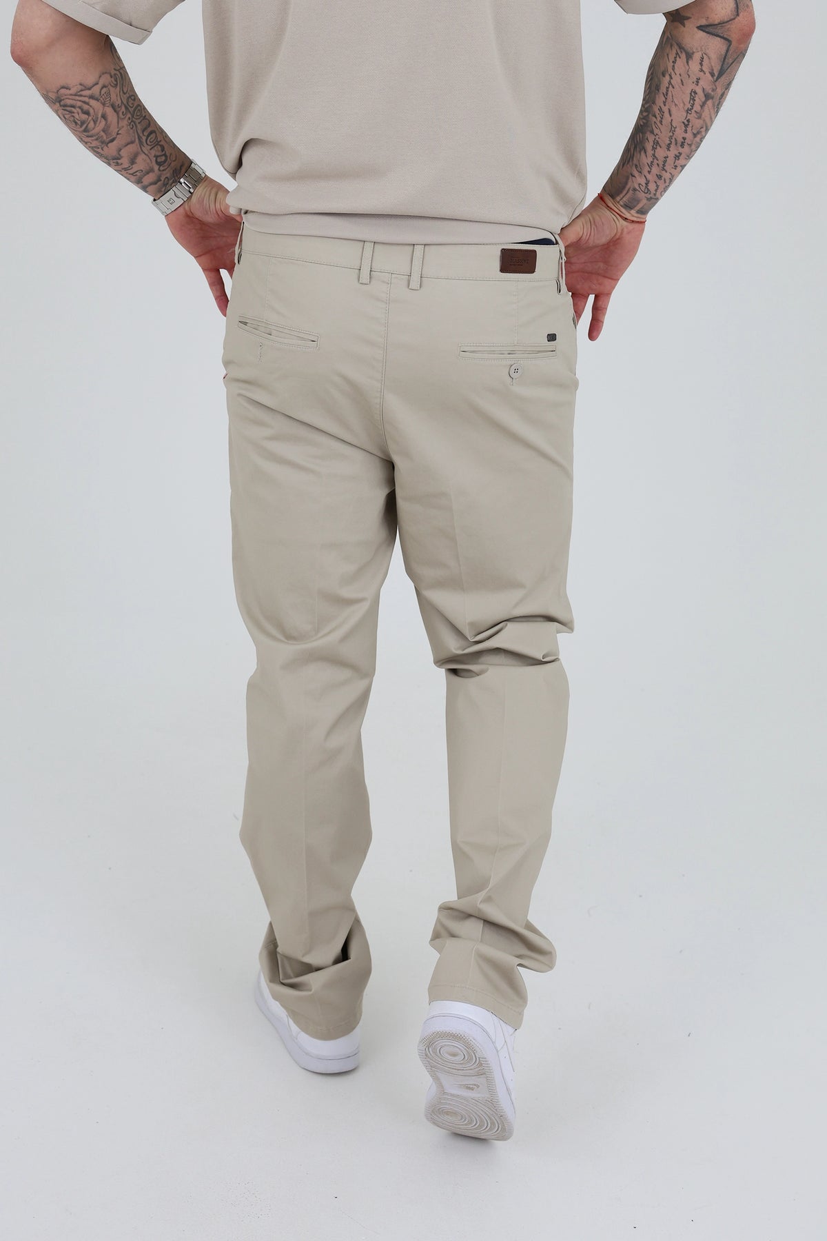 Pantallona flat front