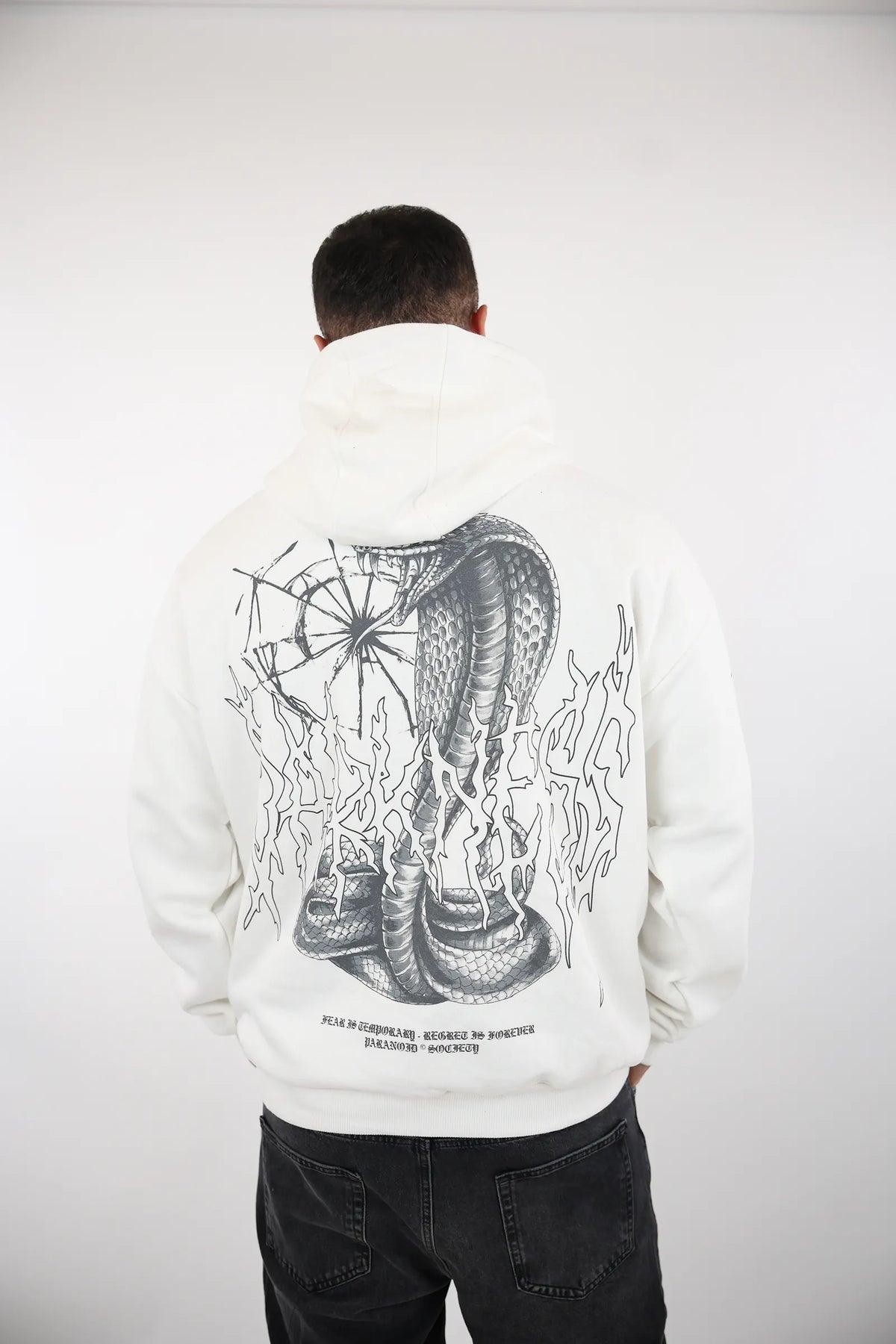 Duks print hoodie