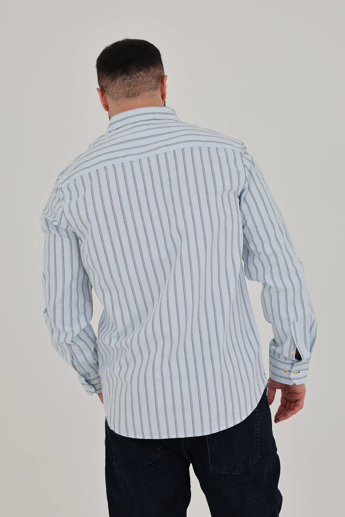 Kemishe slim fit striped