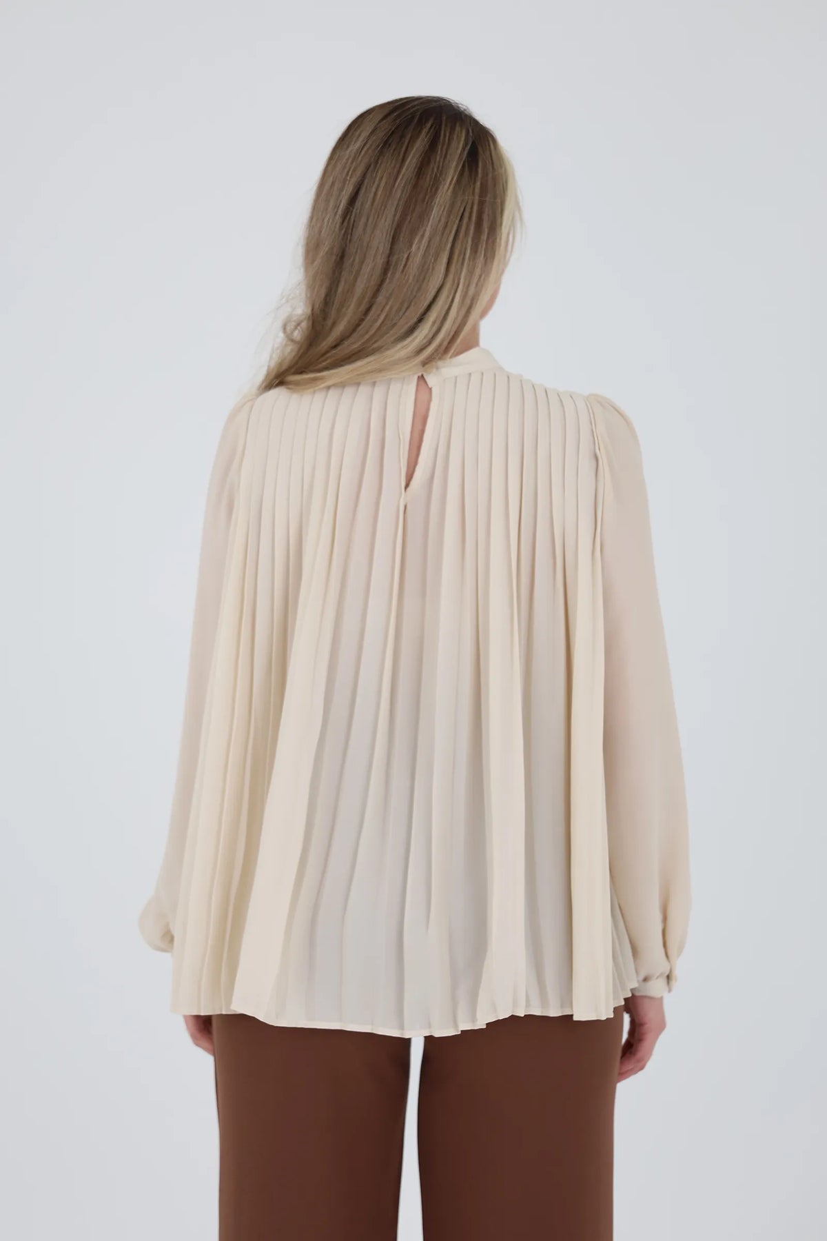 Kemishe pleated chiffon