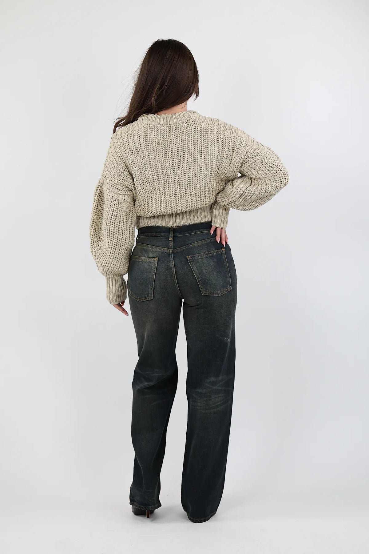 Xhemper crochet beige