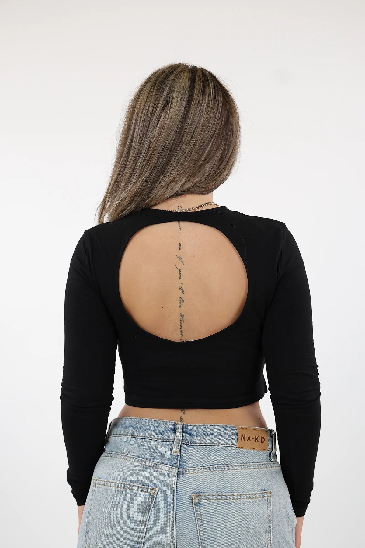 Bluze open back