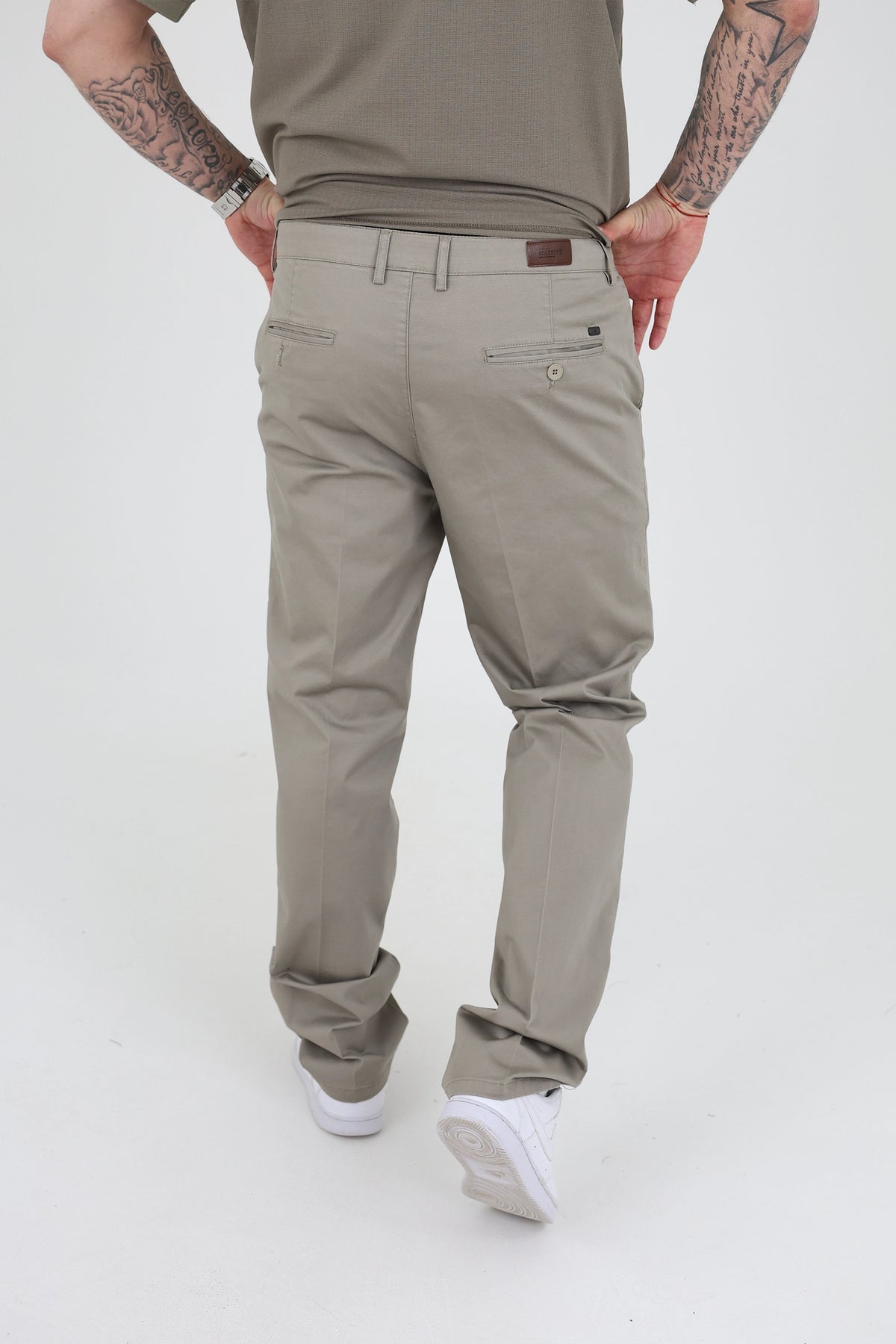 Pantallona flat front