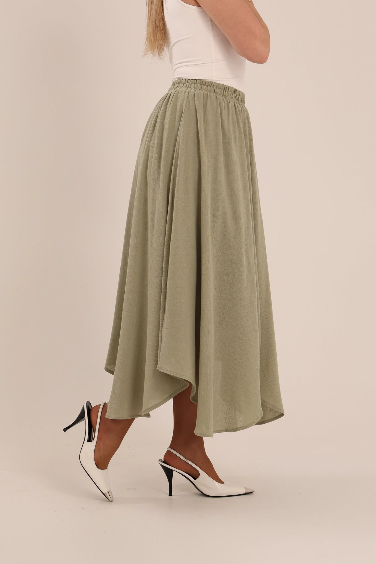 Fund flowy linen