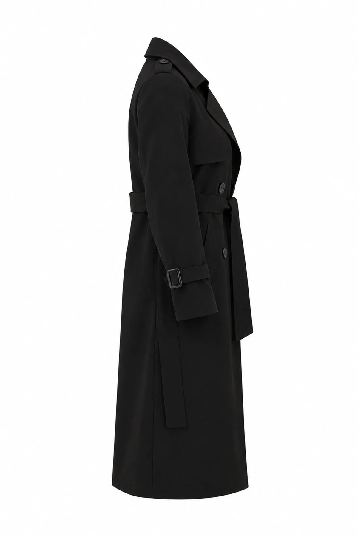 Mantil bellted trench