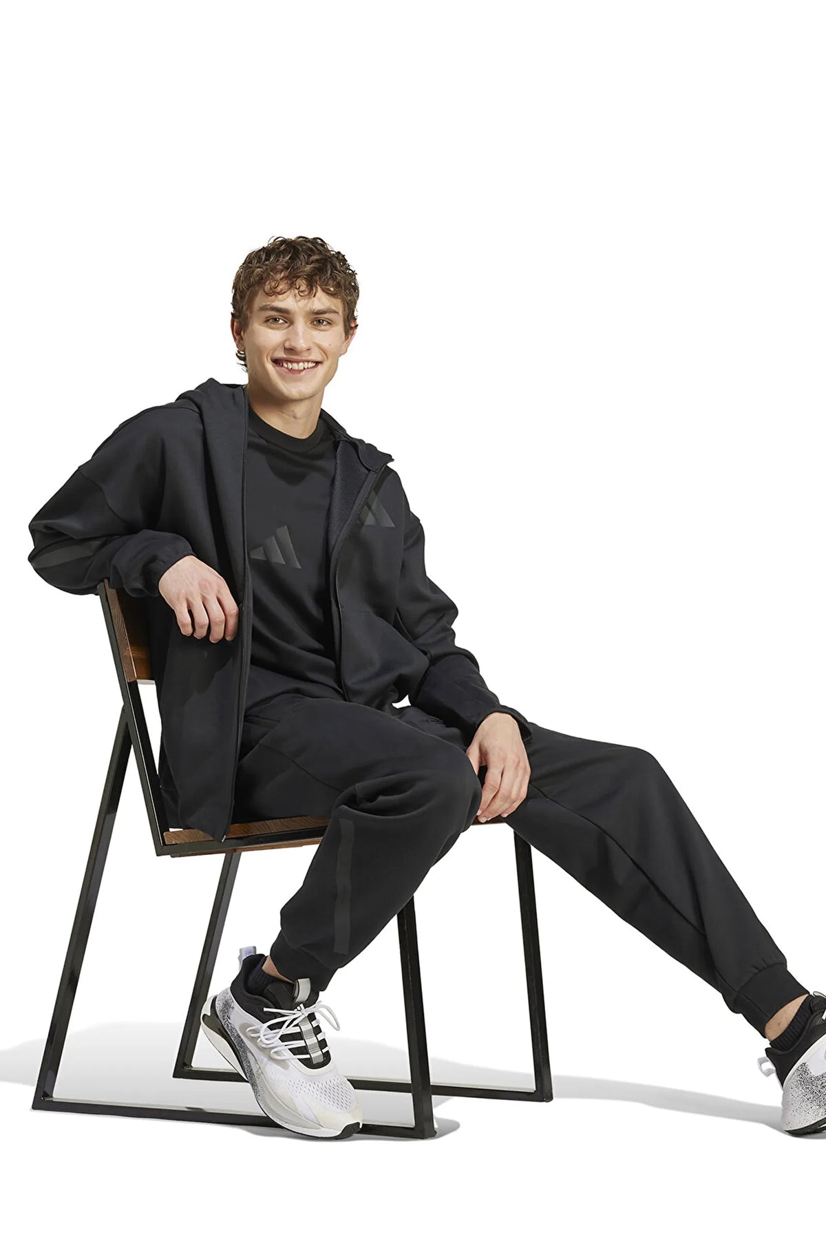 Duks adidas z.n.e full zip hooded track jacket JE7538