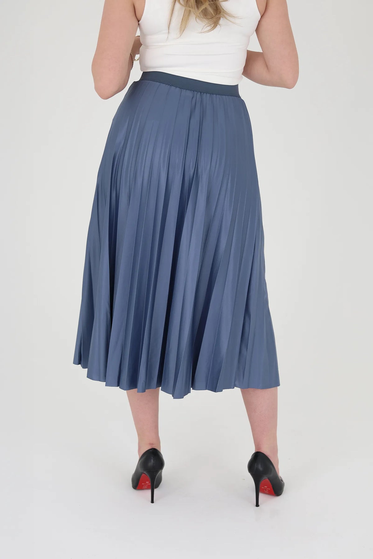 Fund pleated chiffon