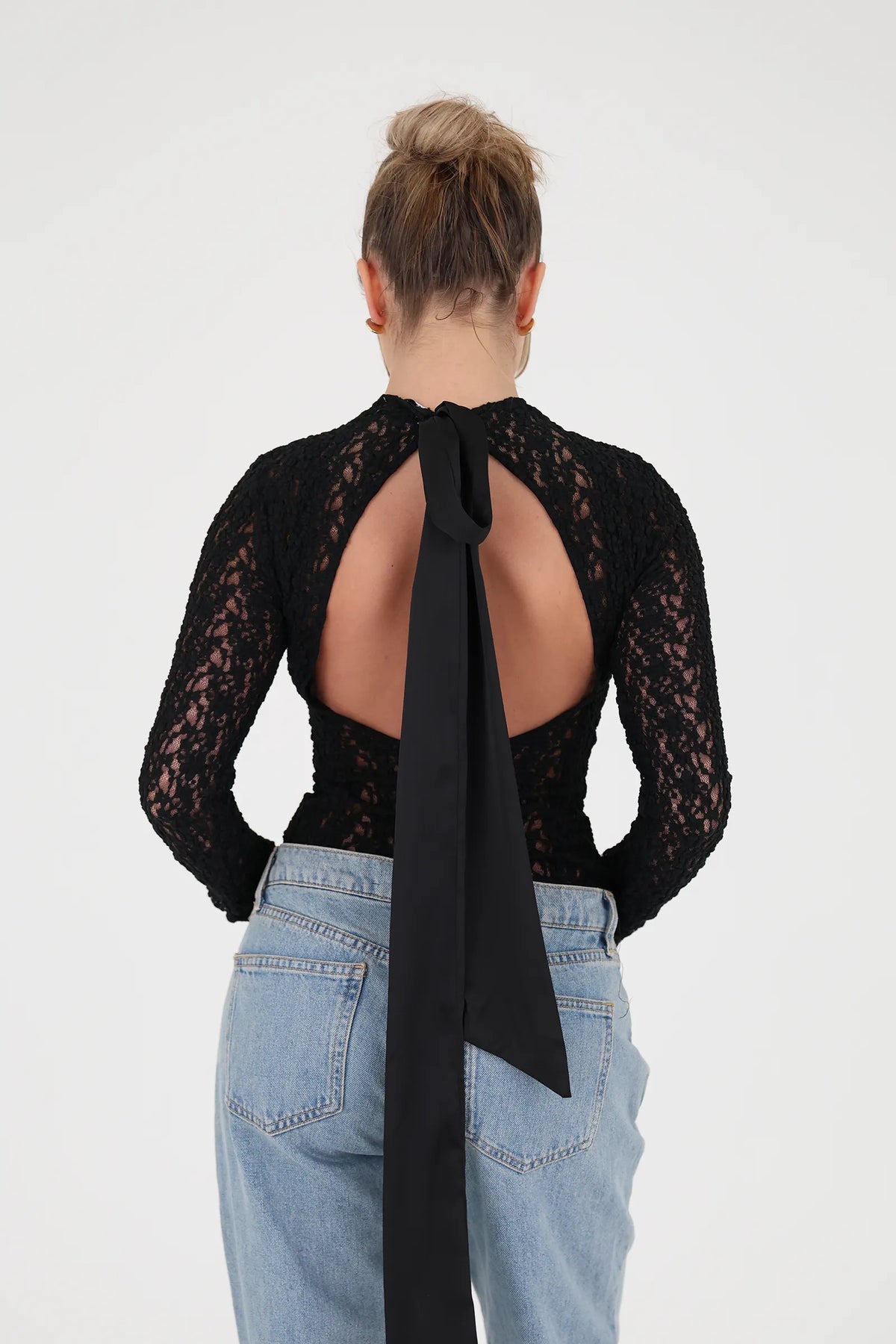 Bluze sheer lace