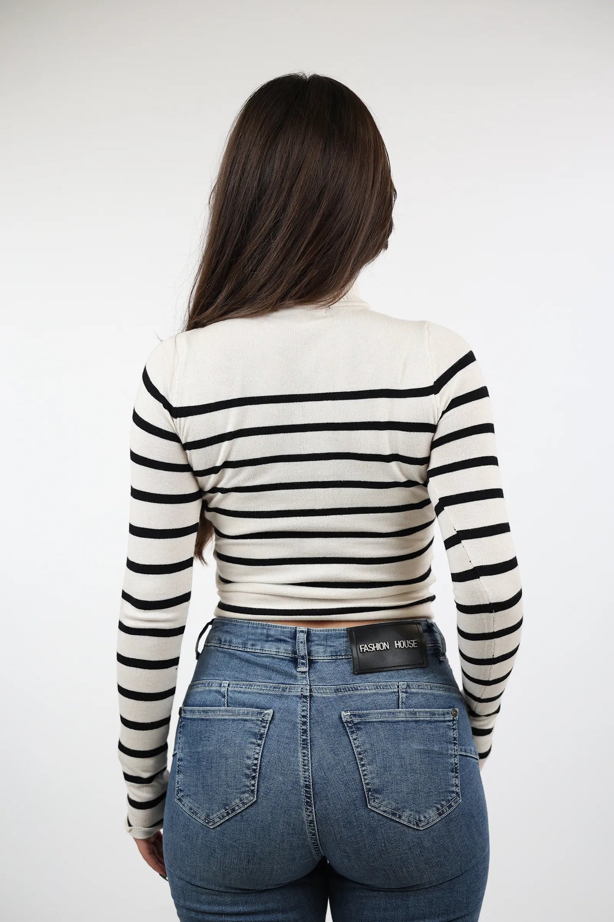 Rrollke striped turtleneck
