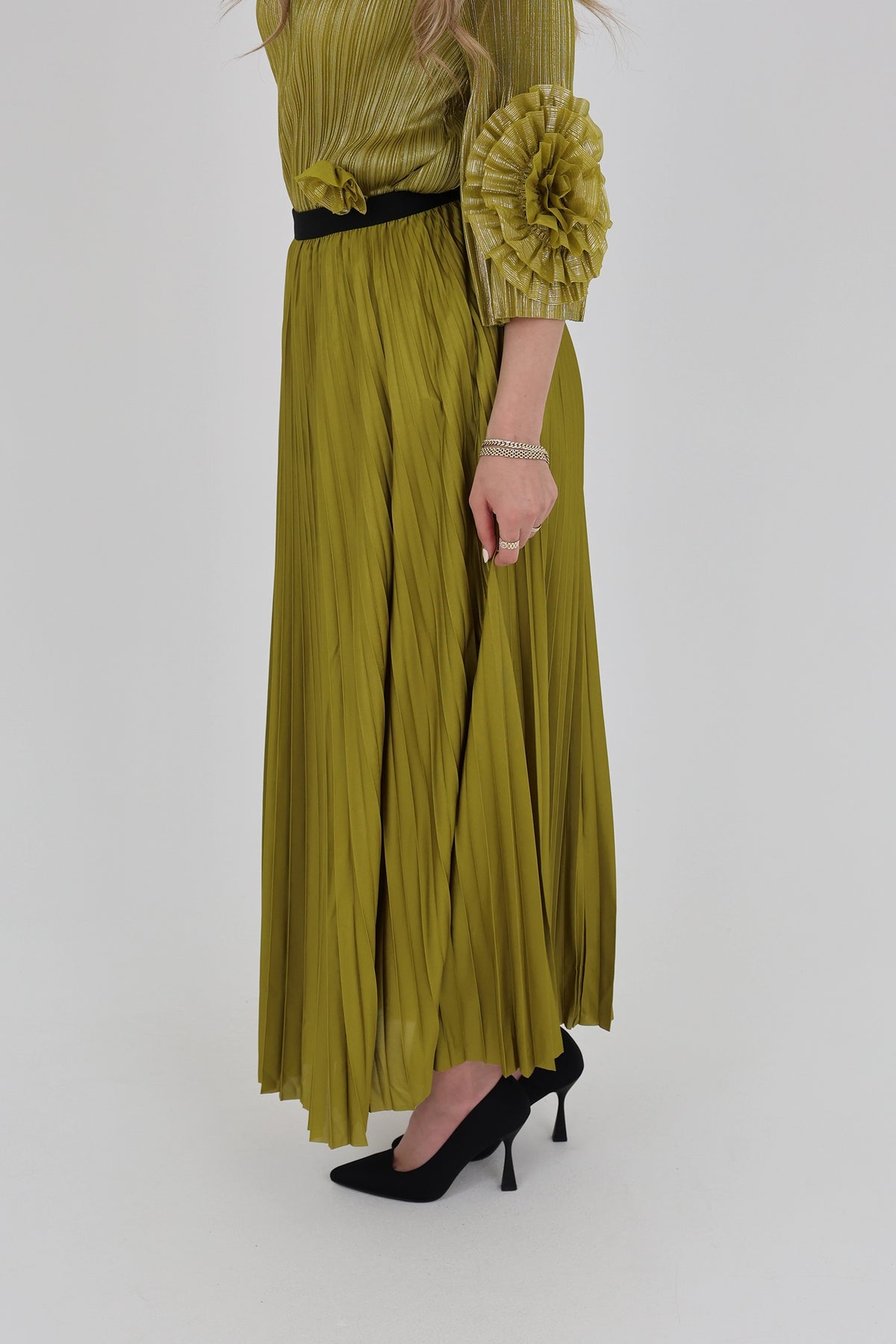 Set pleated co-ord