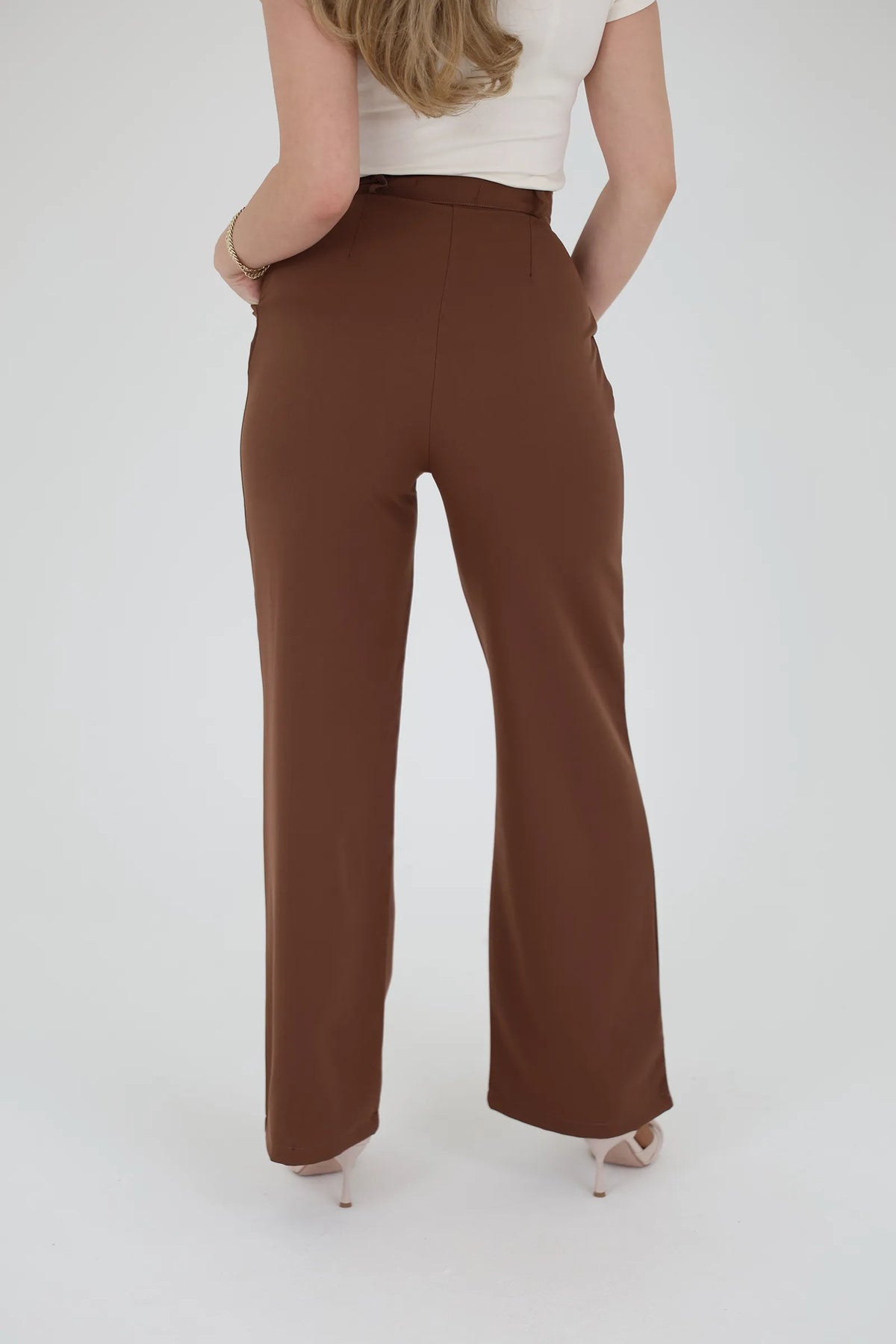 Pantallona wide leg