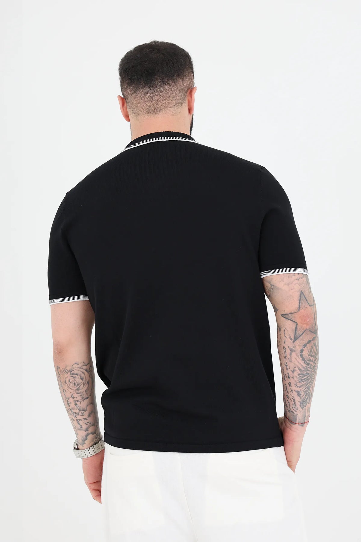 Maice tipped collar