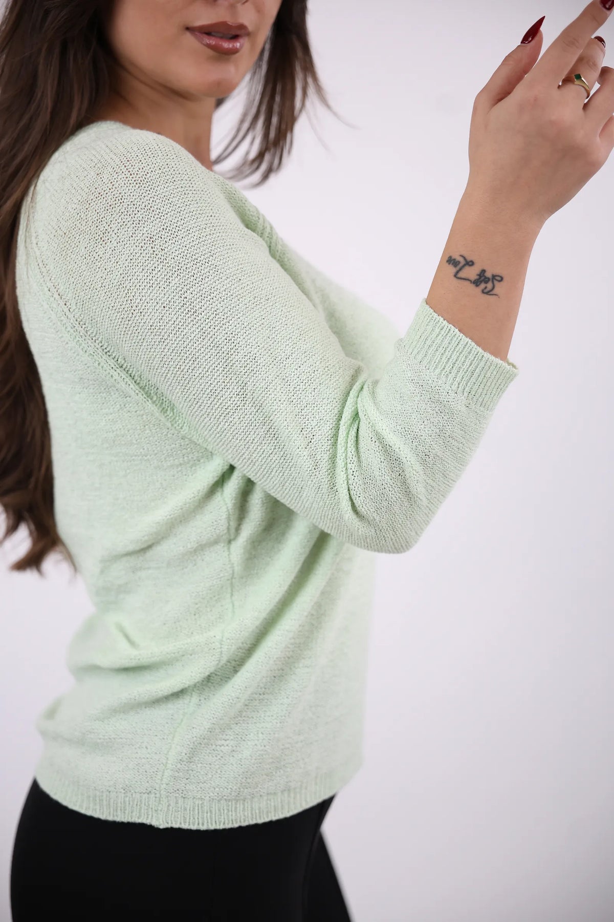 Xhemper sleeve knit