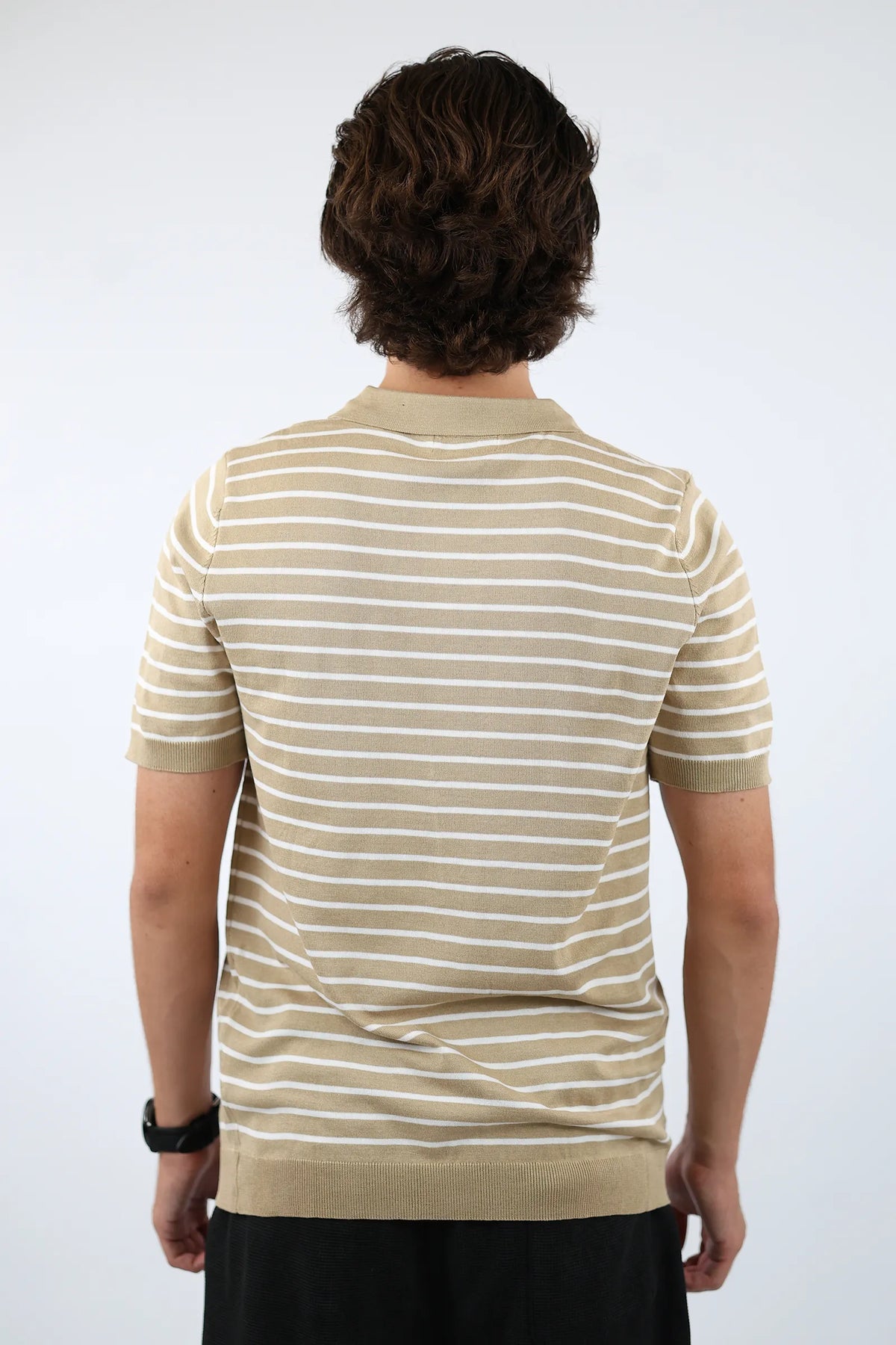 Maice striped polo
