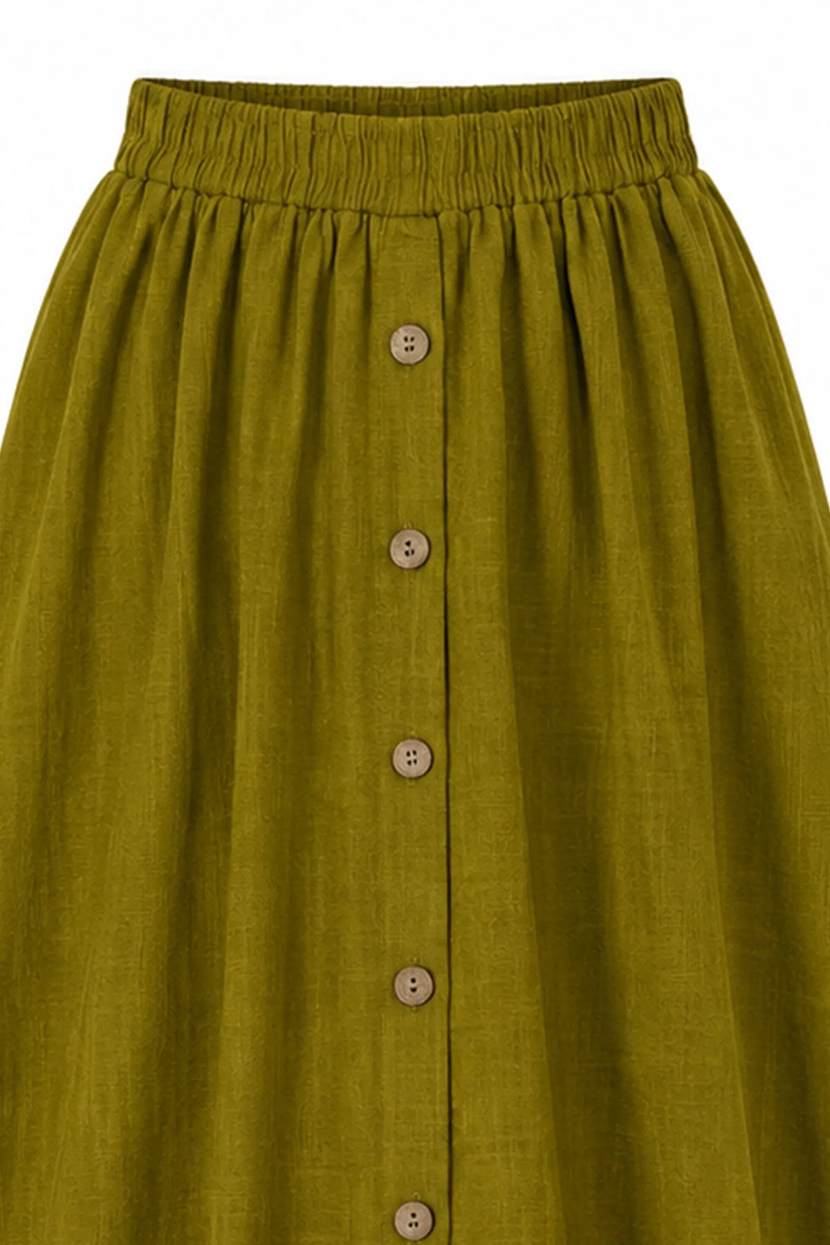 Fund elastic waist midi