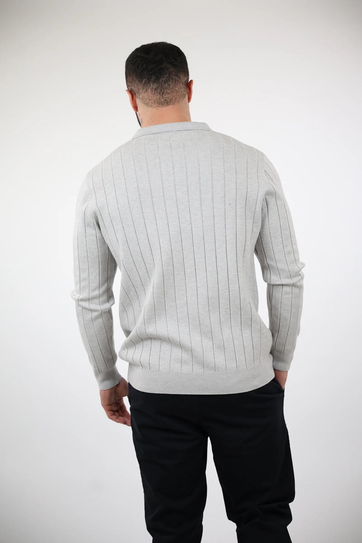 Xhemper textured polo shirt