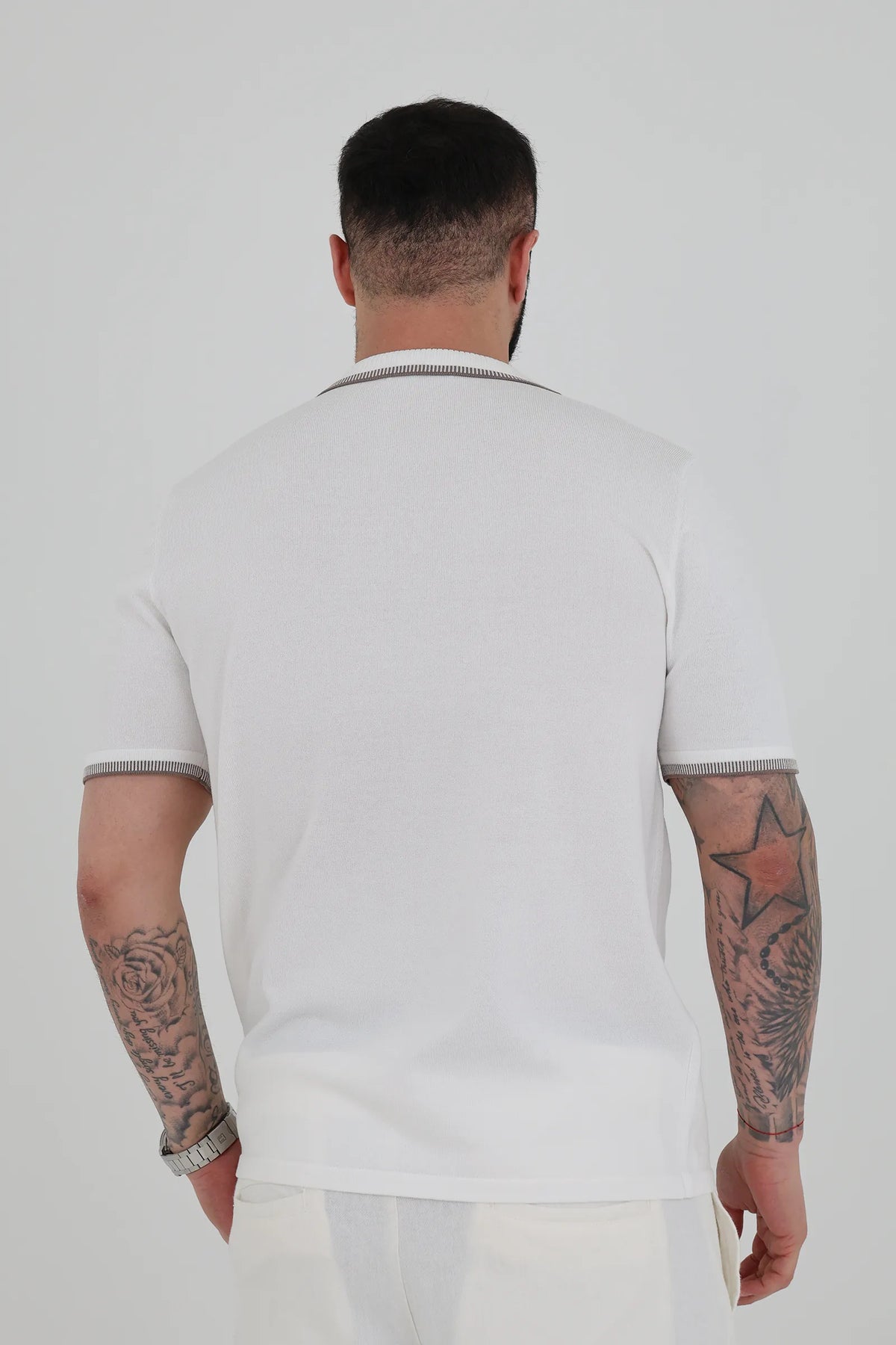 Maice tipped collar