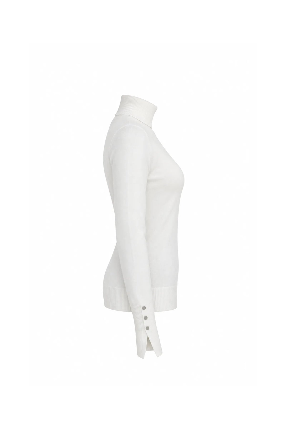 Rrollke mock neck top