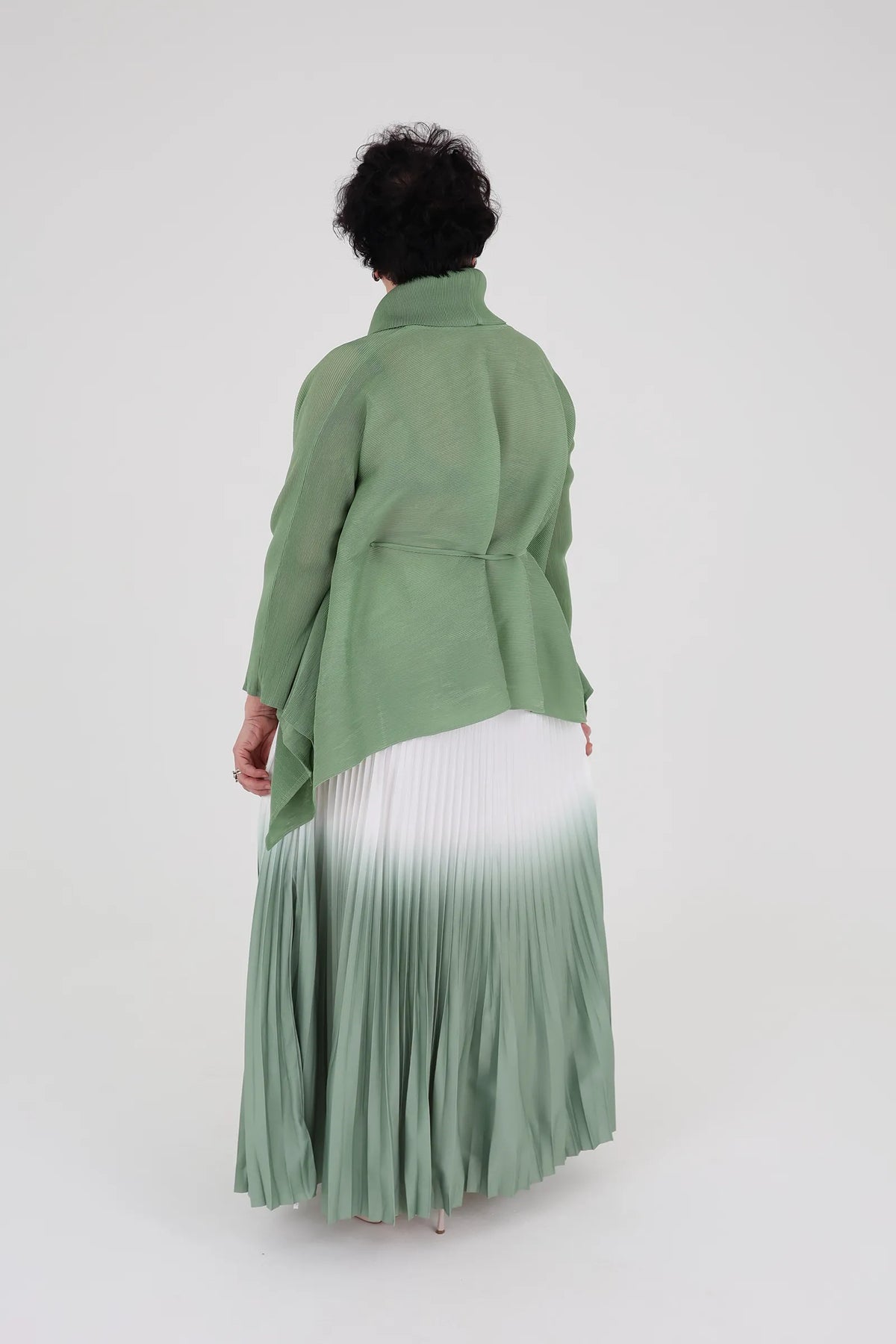 Set pleated skirt & top
