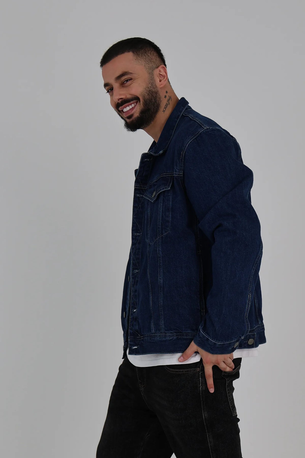 Jakne button up denim