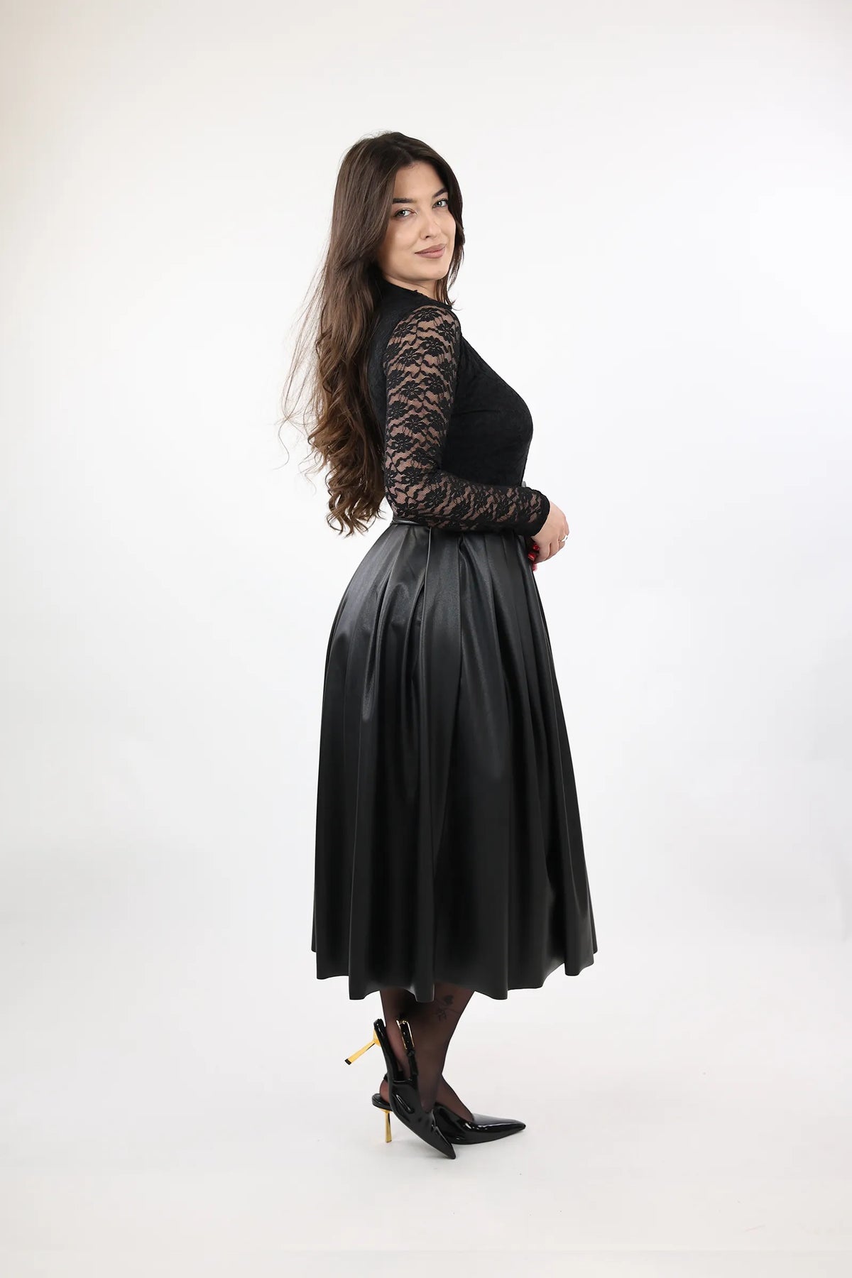 Fustan lace sleeve