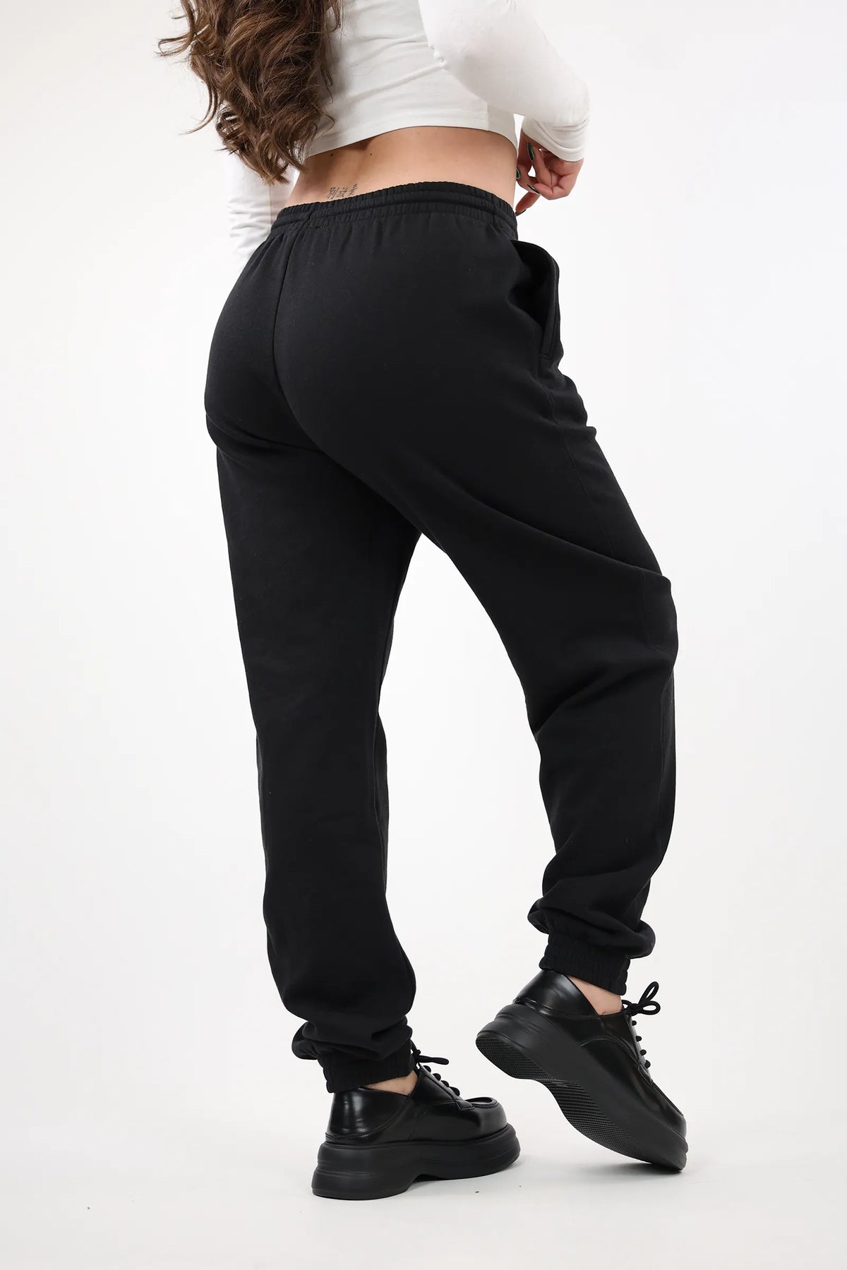Trenerka elastic waist fleece