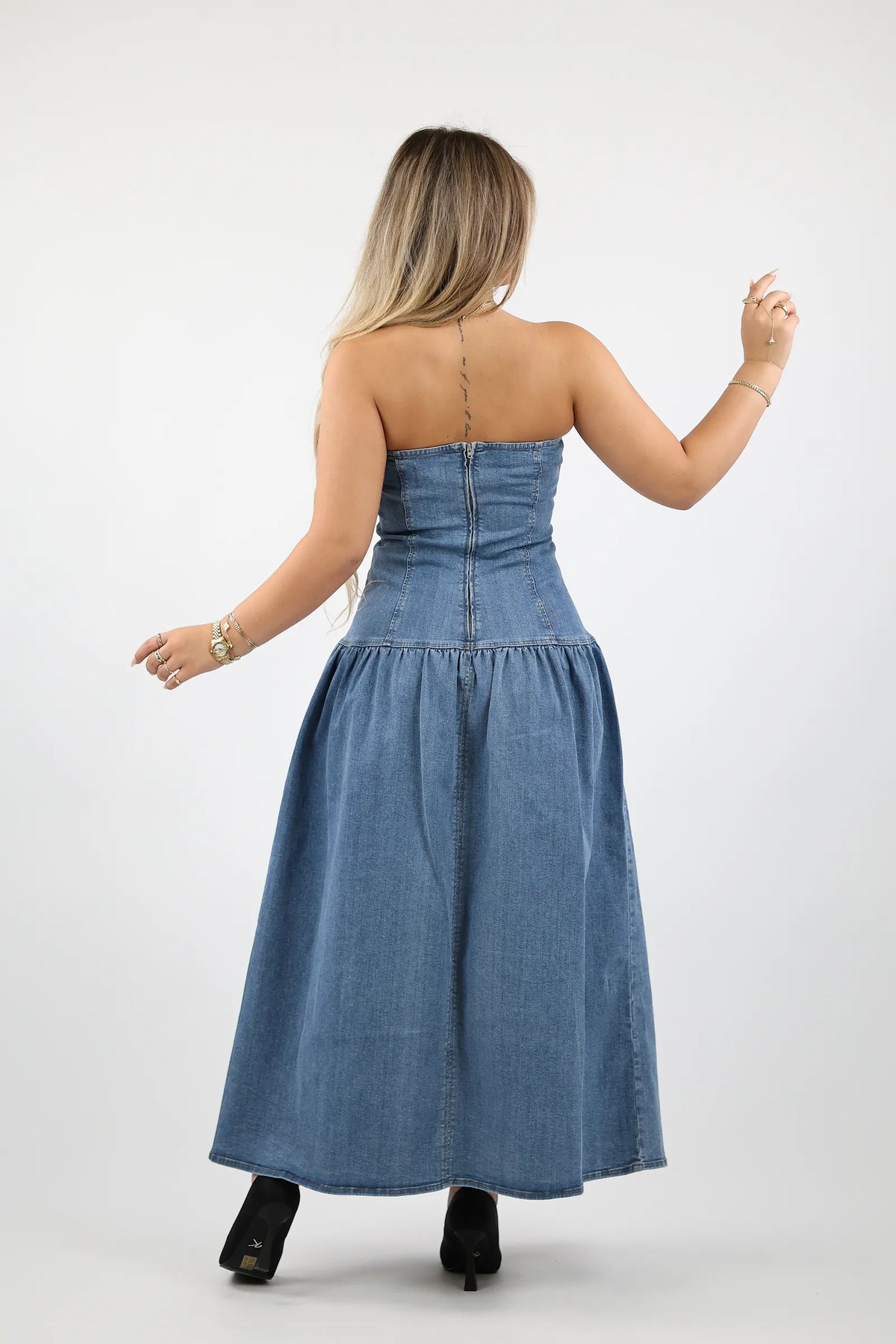 Fustan jeans