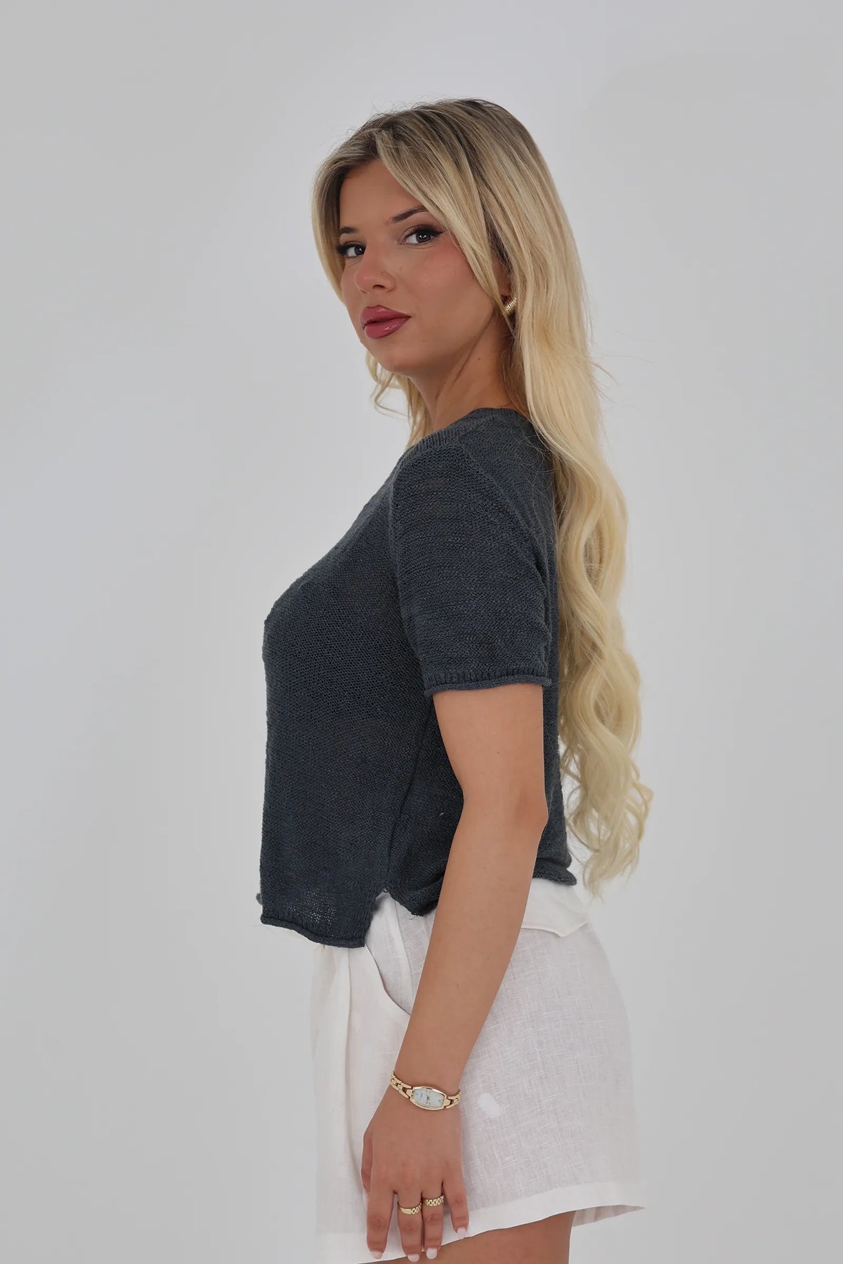 Maice open knit