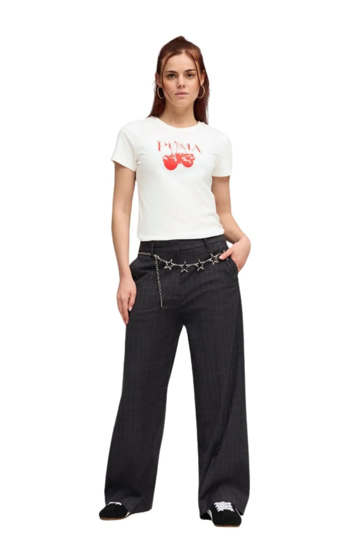 Maice puma graphic cherry tee 691911-02