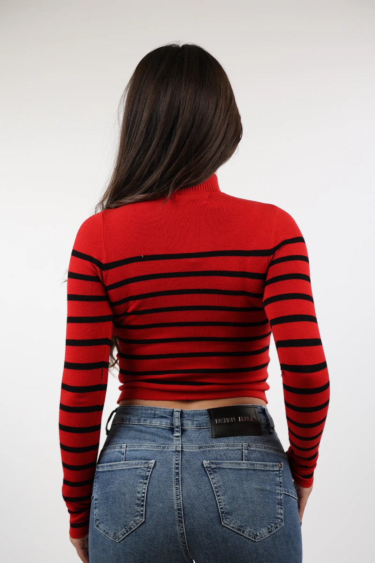 Rrollke striped turtleneck
