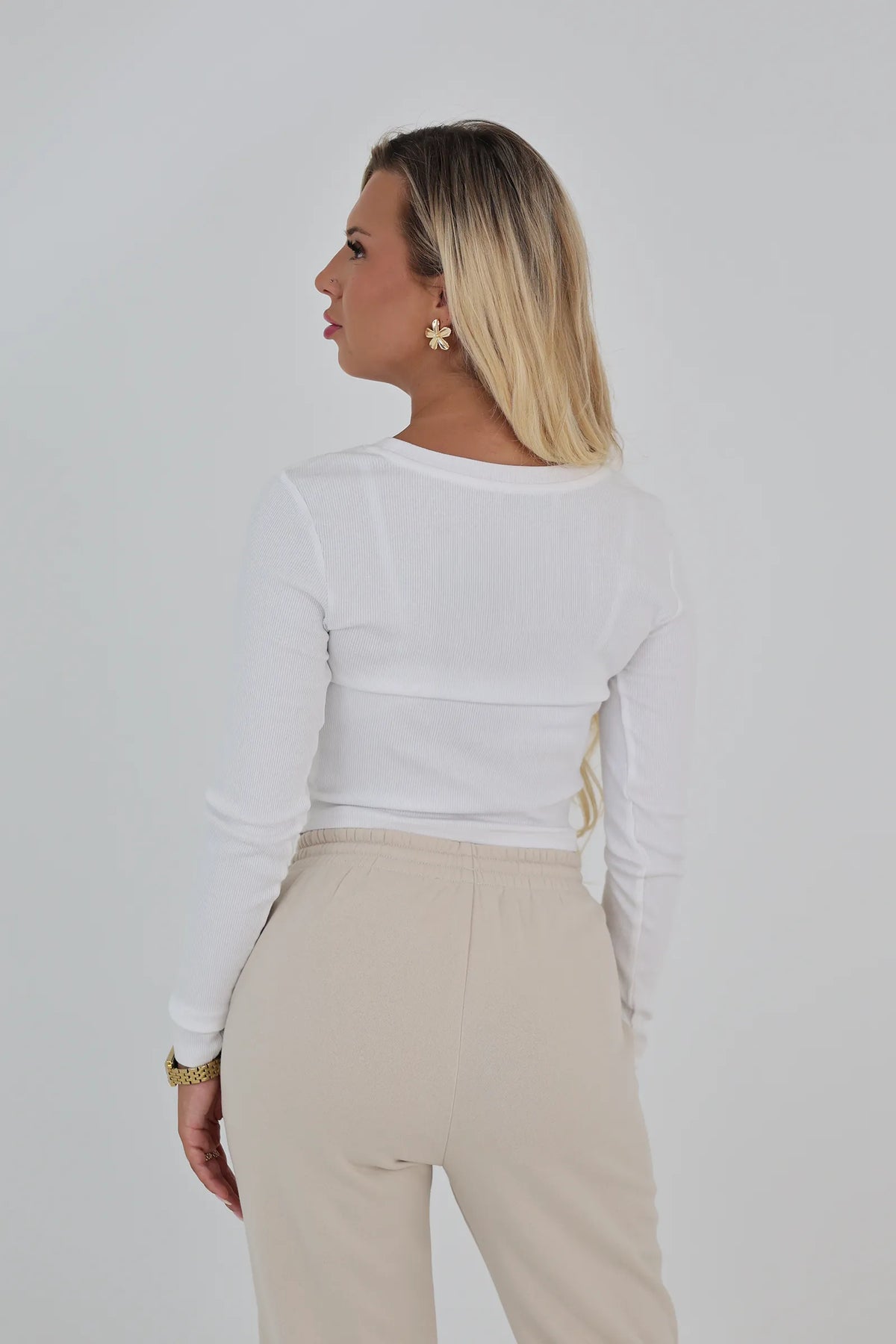 Bluze crewneck crop