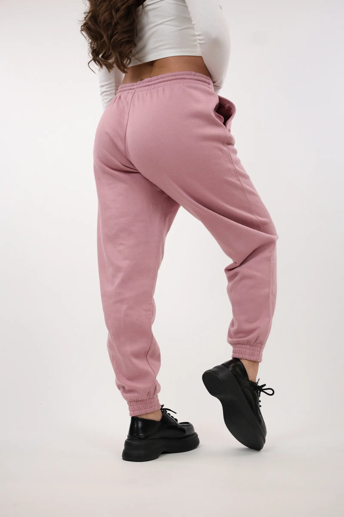 Trenerka elastic waist fleece