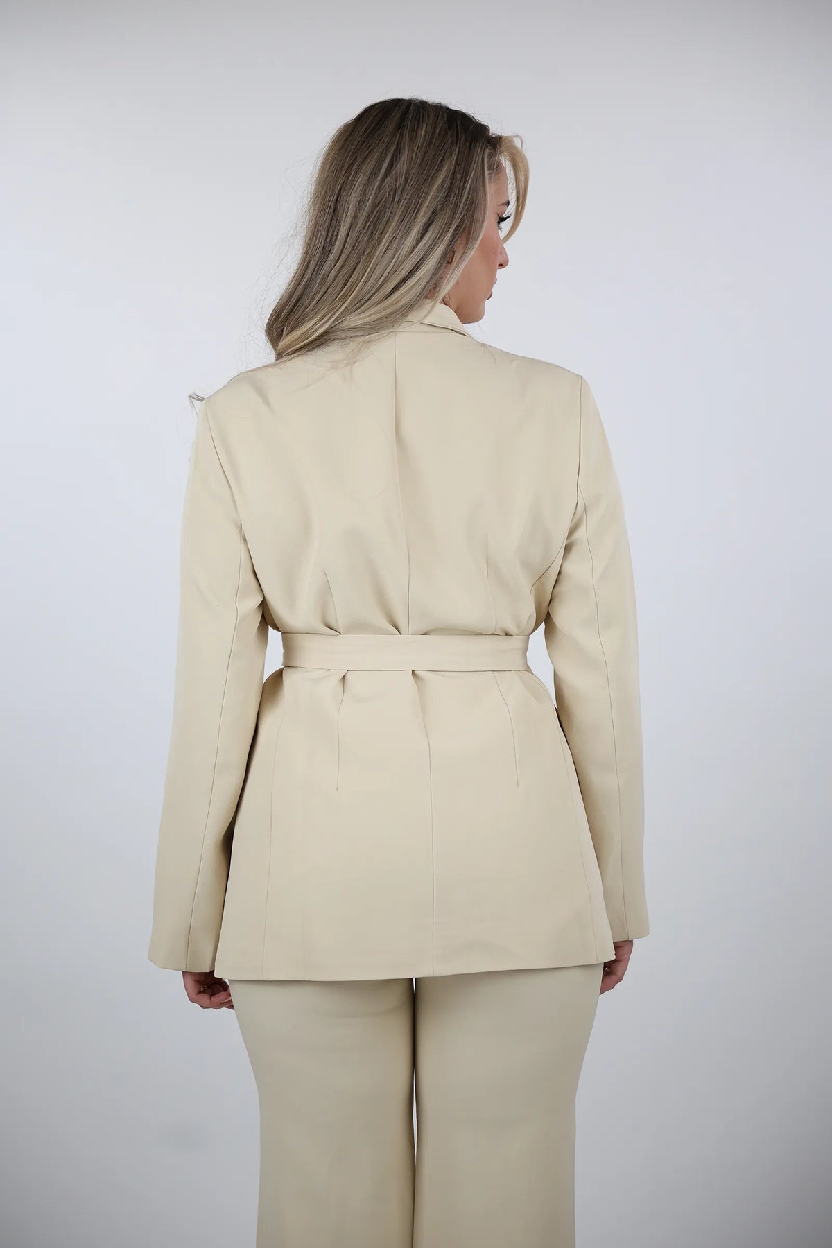 Sako tie waist blazer