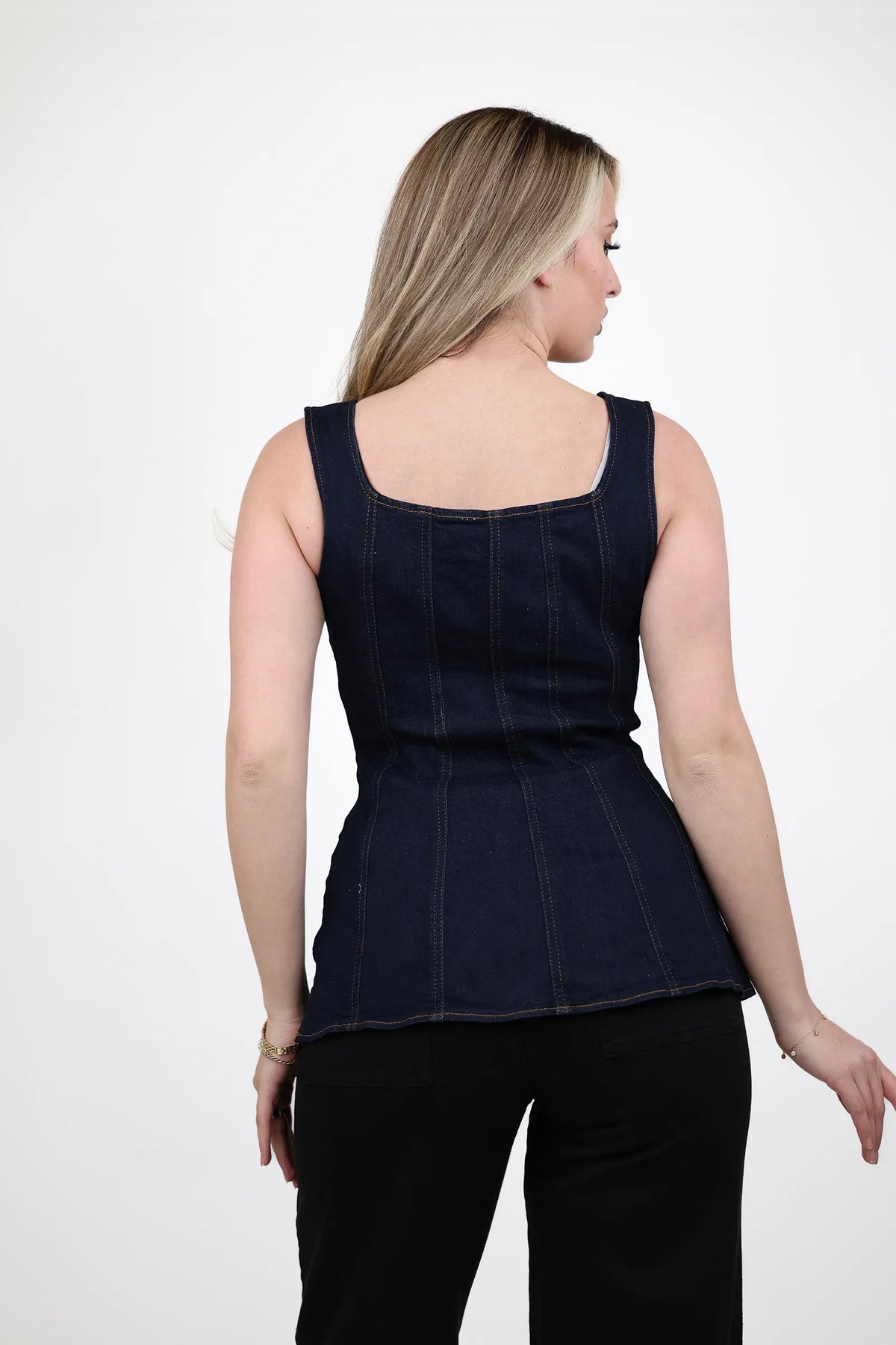 Jelek denim corset